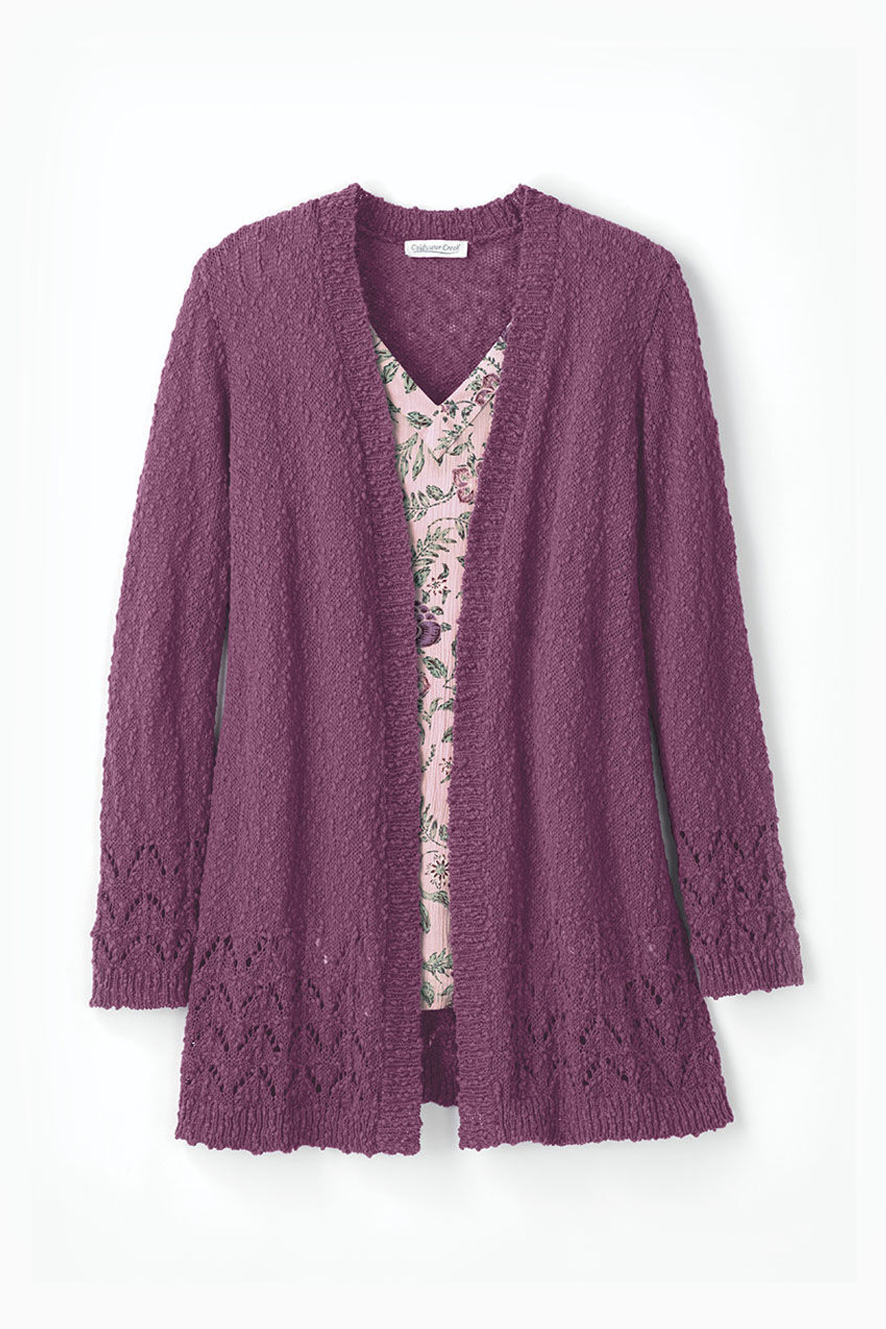 Pointelle Intrigue Cardigan