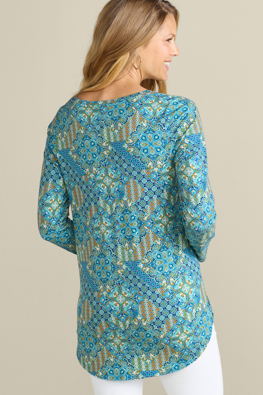SoftEssential™ Supima® Isabel Long Sleeve Tunic