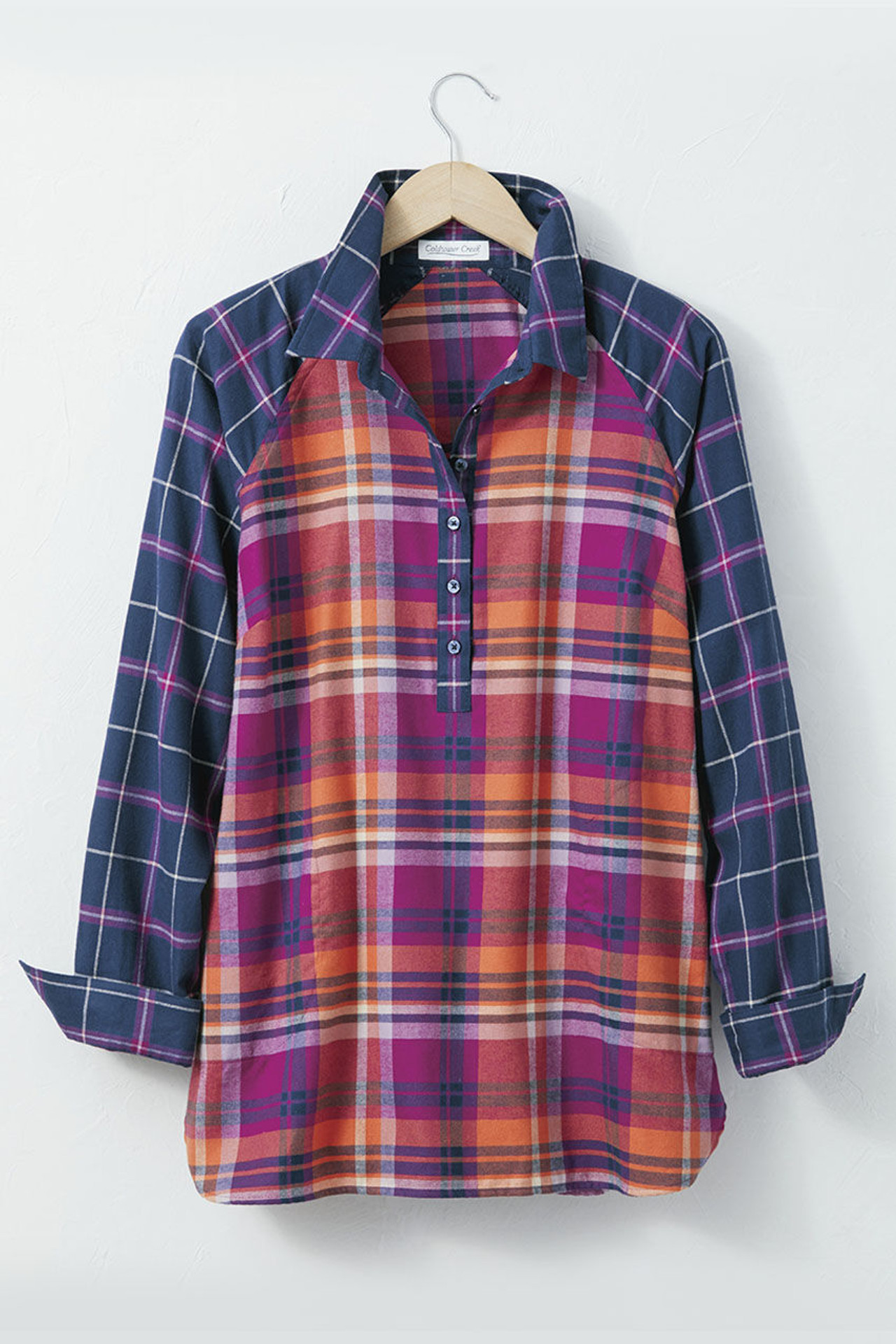 Poetry of Plaid Tunic