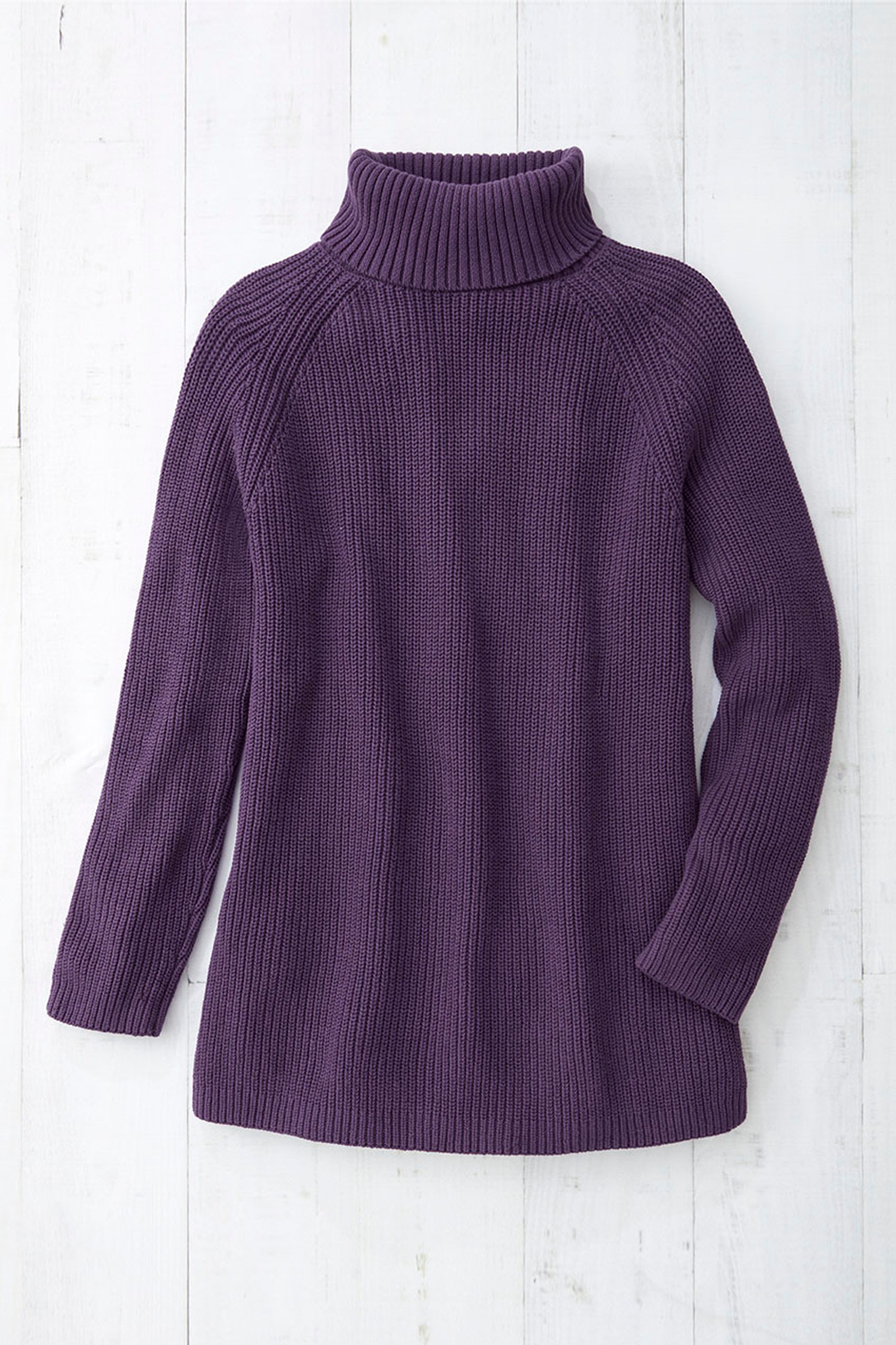 Shaker Turtleneck Tunic