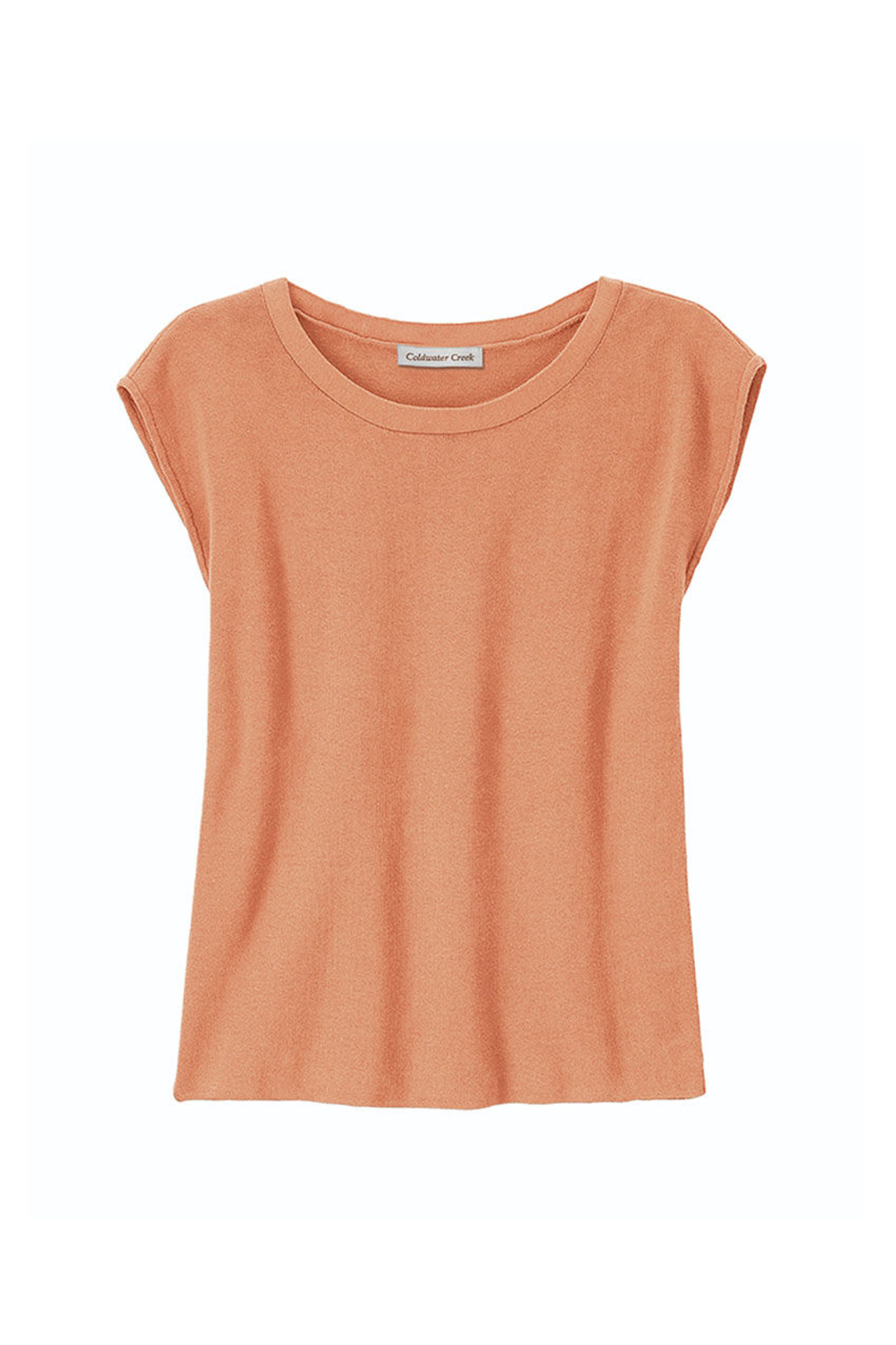 Cap Sleeve Sweater Tee