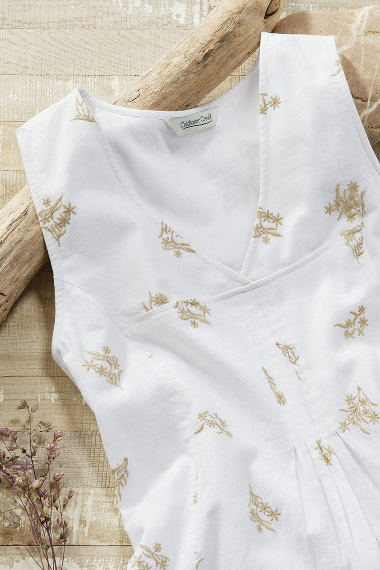Saturday Plans Embroidered Dress