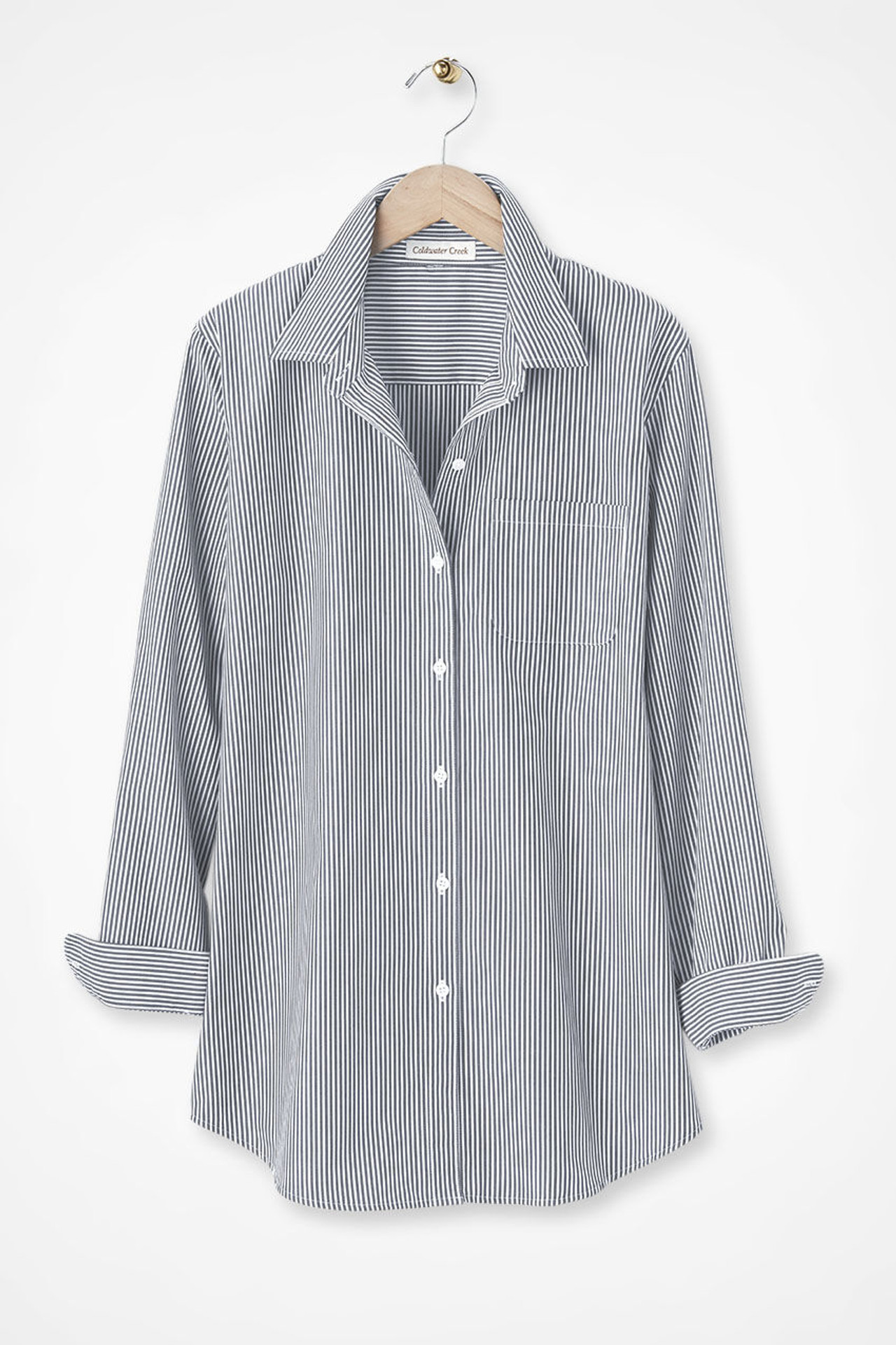 Striped Anytime No-Iron Tunic
