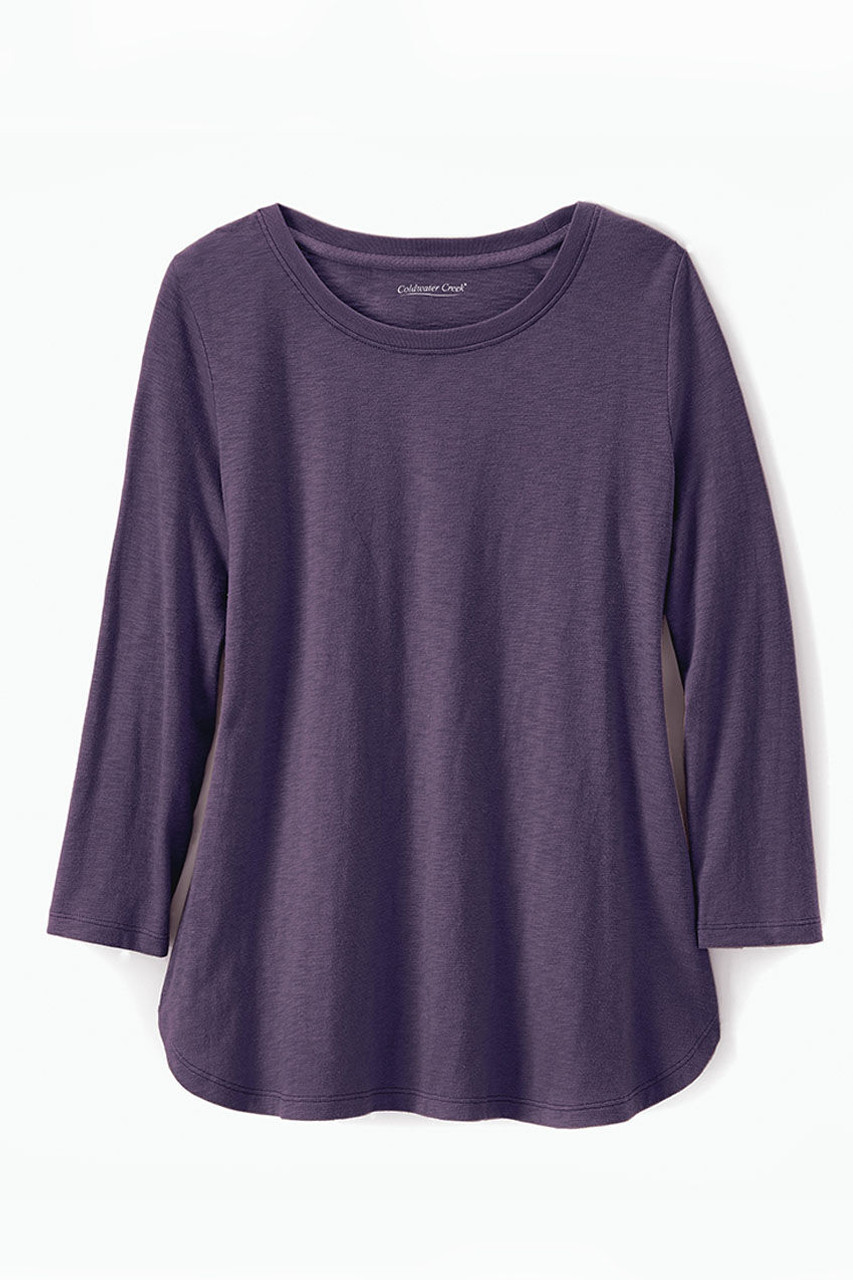 Just Right Slub Knit Tee