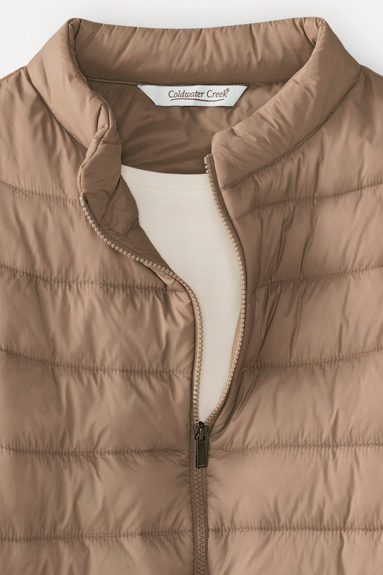 Cap-Sleeve Puffer Vest
