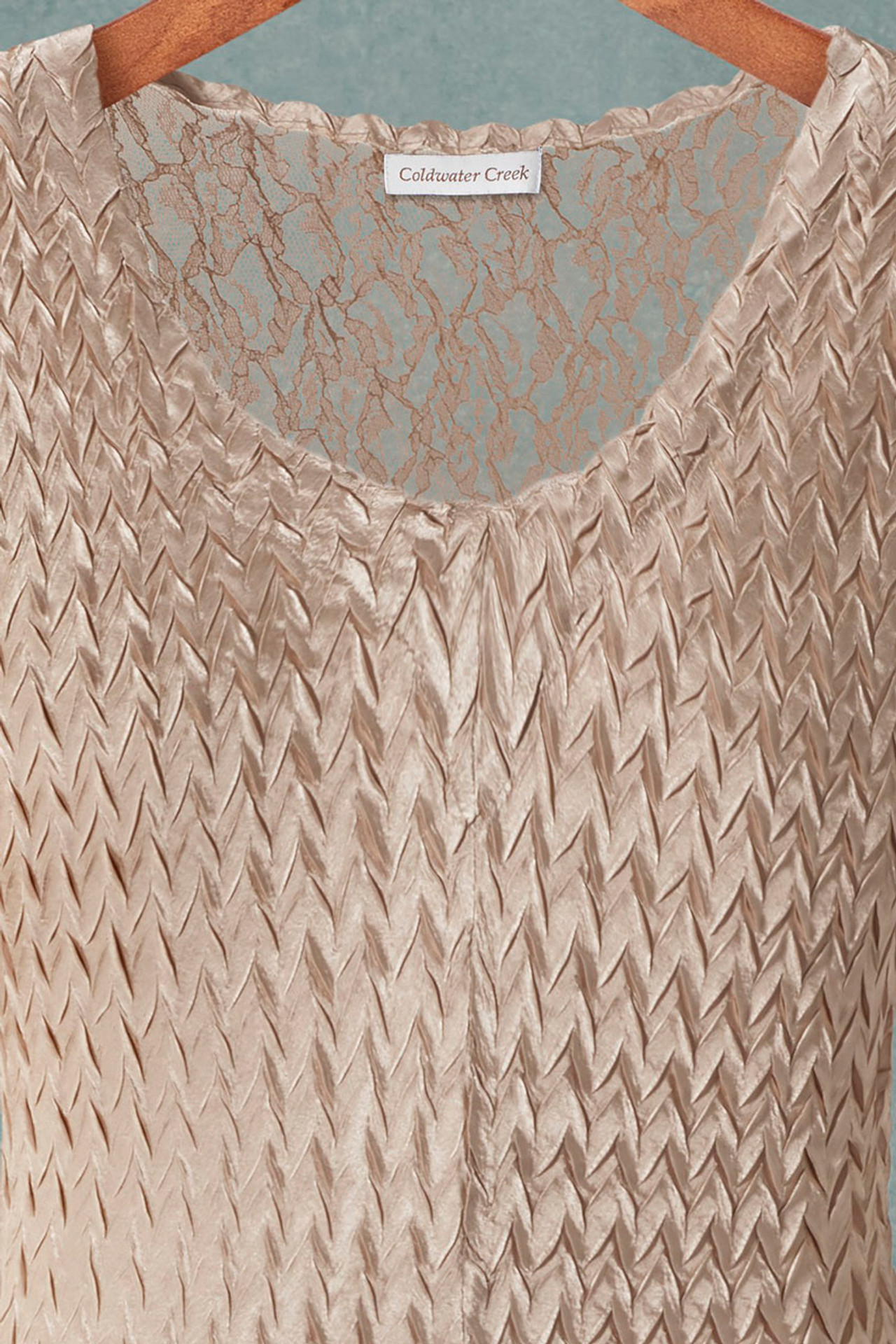 Champagne Jacket Dress by Komarov