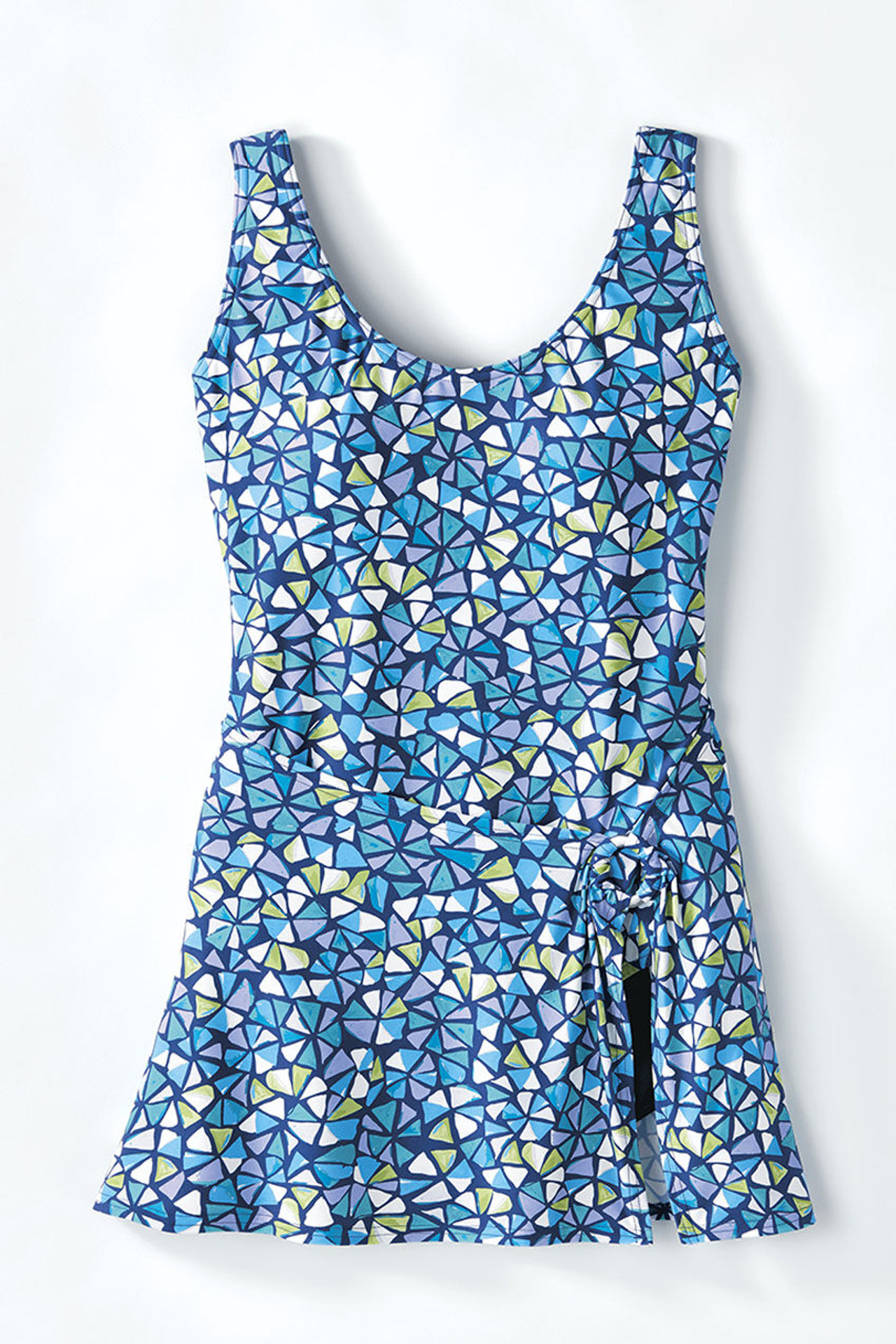 Mosaic ShapeMe? Sarong Swimdress