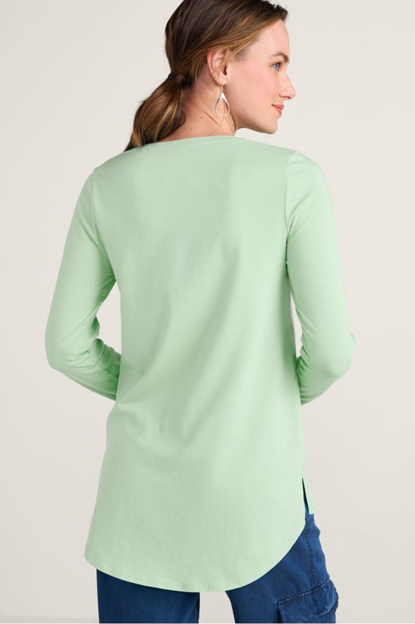 SoftEssential™ Supima® Isabel Long Sleeve Tunic