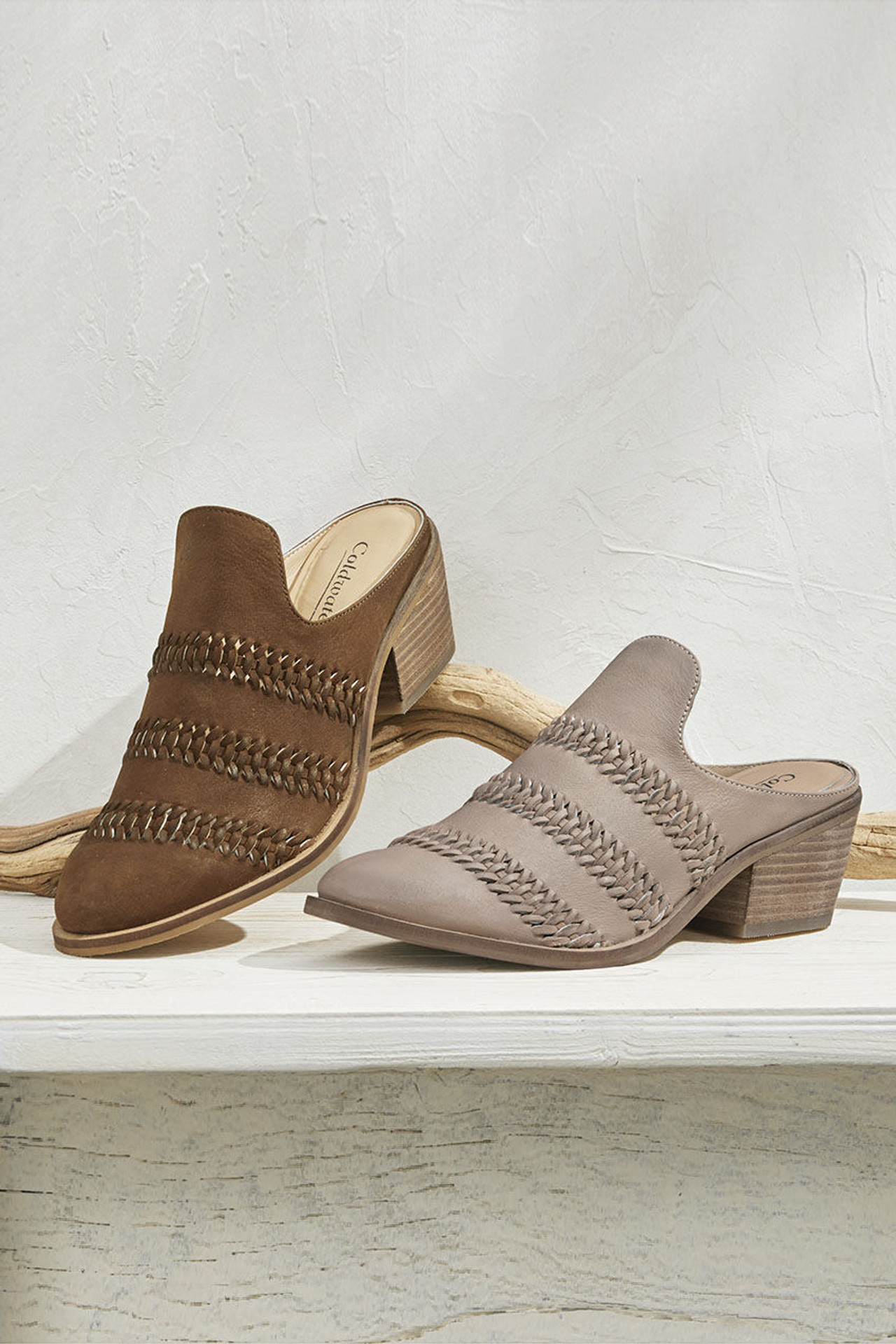 Galveston  Leather Mules by Walk With Me?