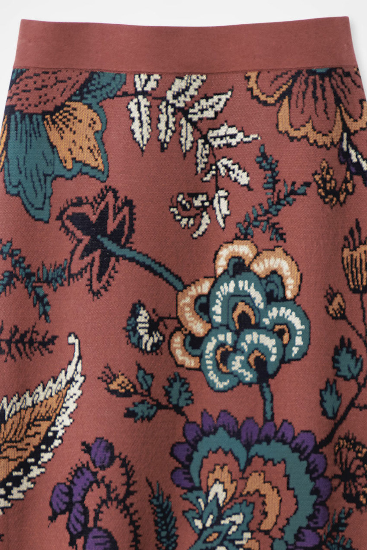 Mystic Garden Sweater Skirt