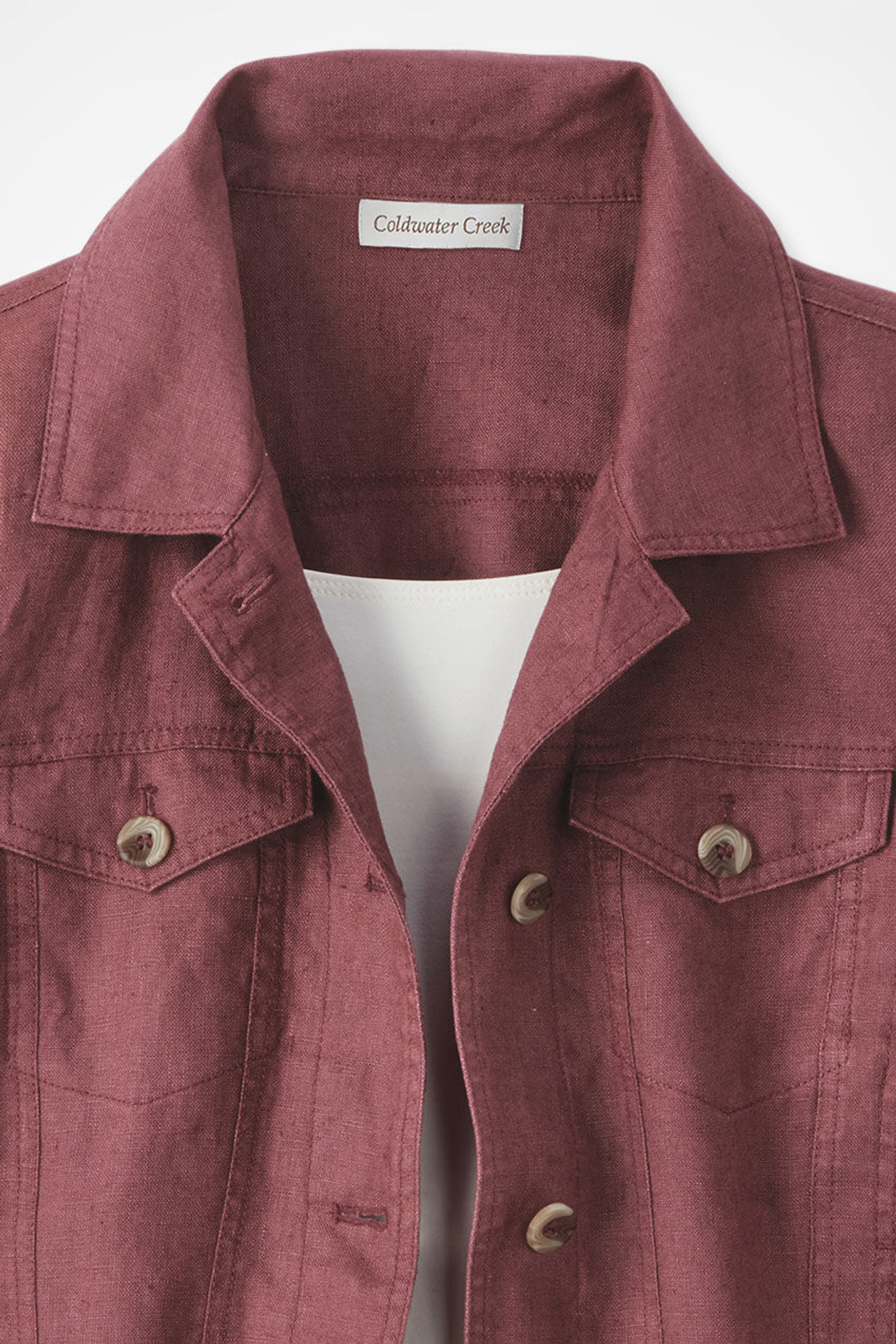 Journeys Lightweight Washable Linen Jacket