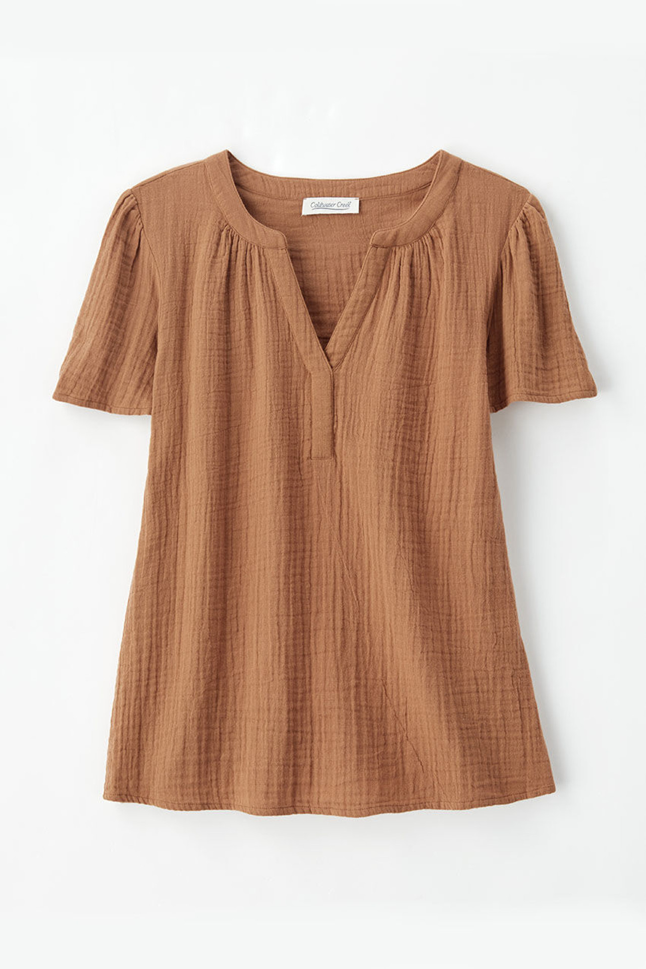 Summer Breeze Flutter Sleeve Top