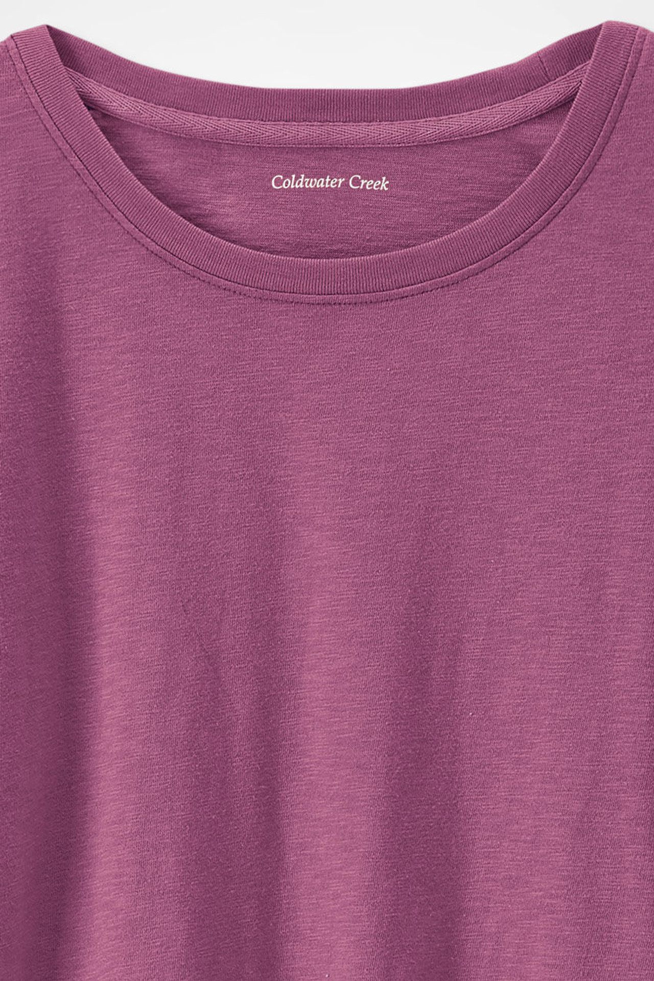 Just Right 3/4-Sleeve Slub-Knit Tee