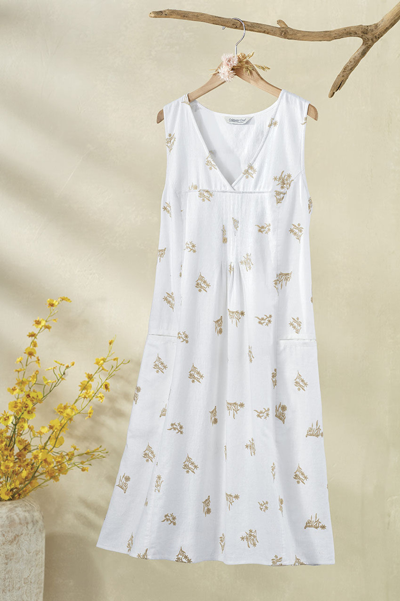 Saturday Plans Embroidered Dress