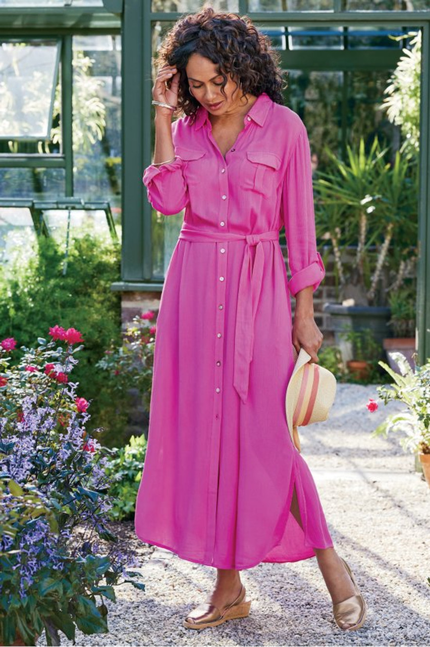 Zanya Gauze Maxi Dress