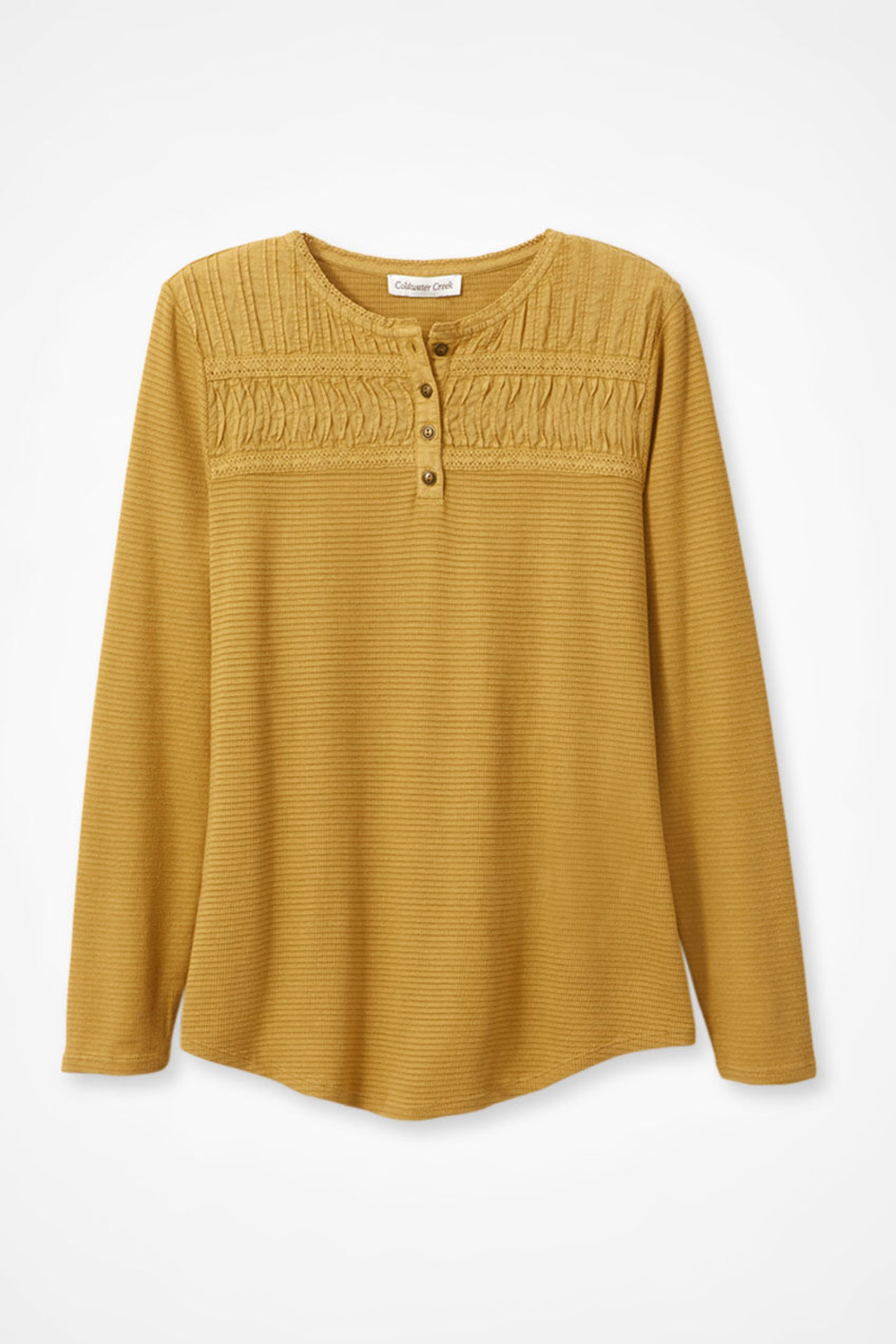 Textured Knit Henley