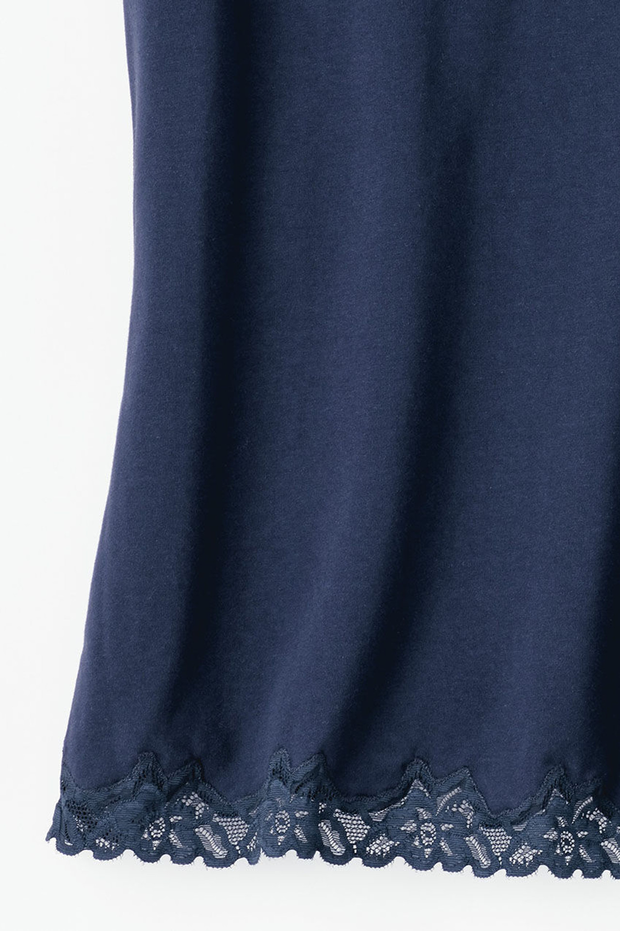 Longer Length Double Lace Tank