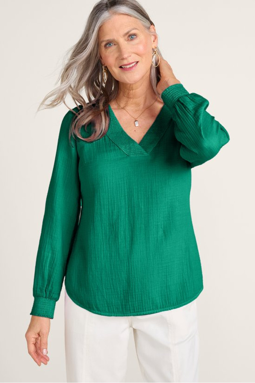 Genna Gauze Top