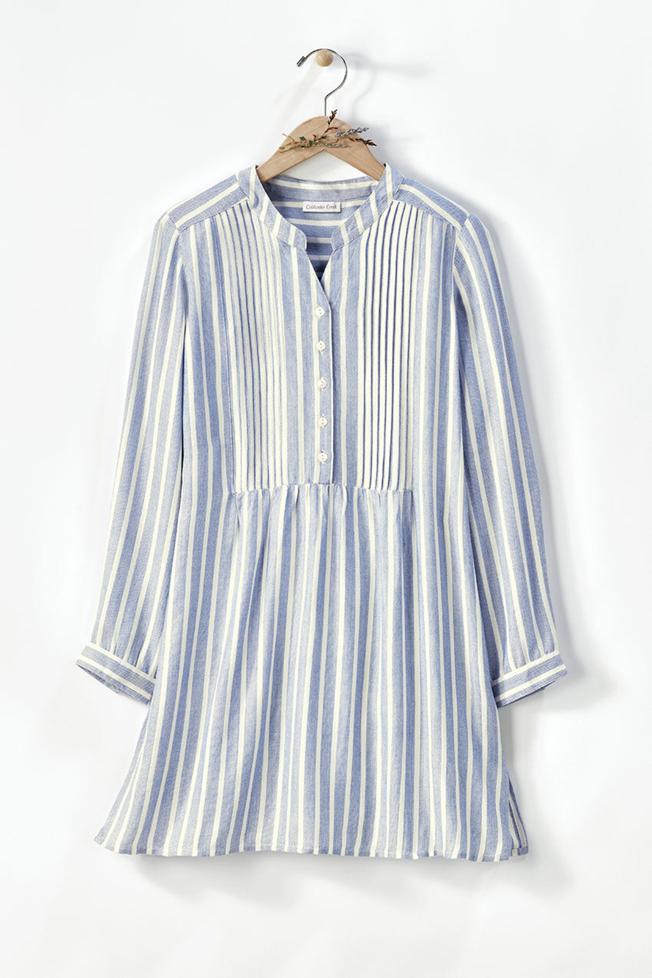 Soft-Touch Stripe Tunic