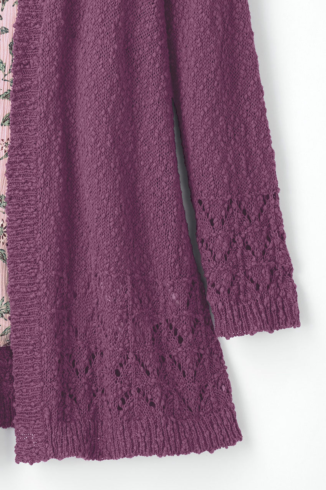 Pointelle Intrigue Cardigan