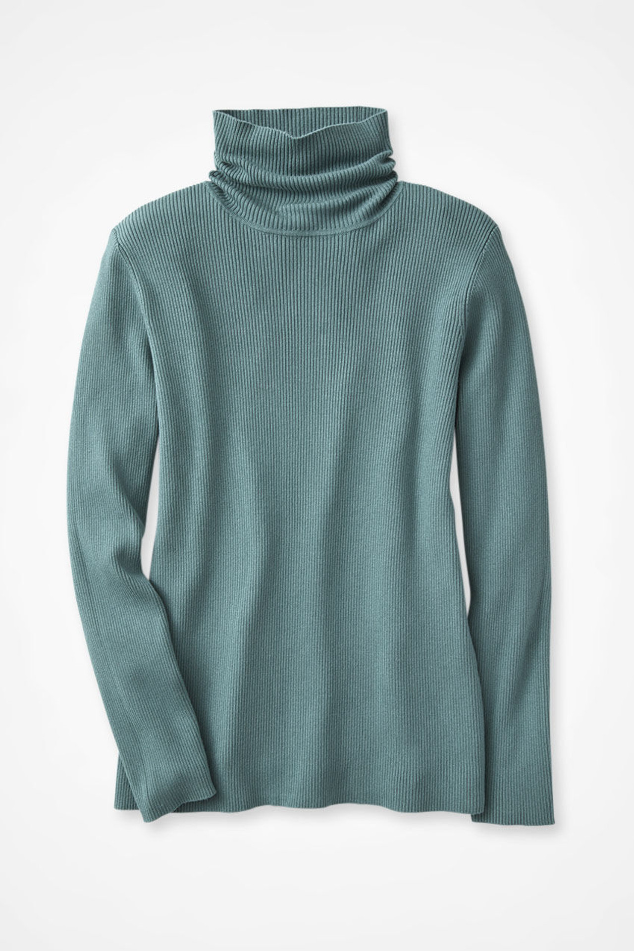 Ribbed Turtleneck Sweater