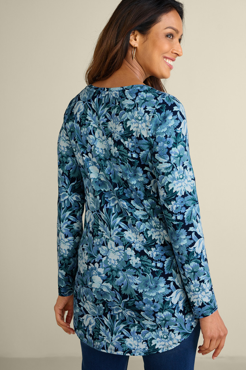 SoftEssential™ Supima® Isabel Long Sleeve Tunic
