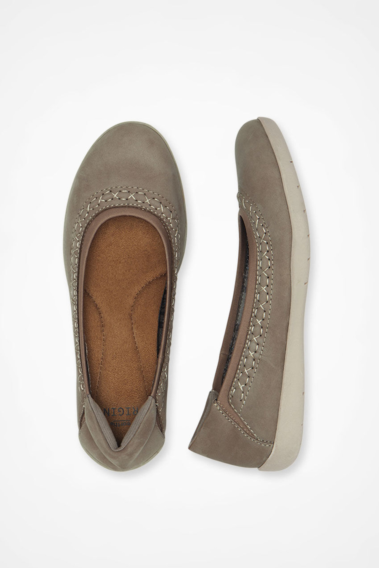 Fable Leather Flats by Earth?