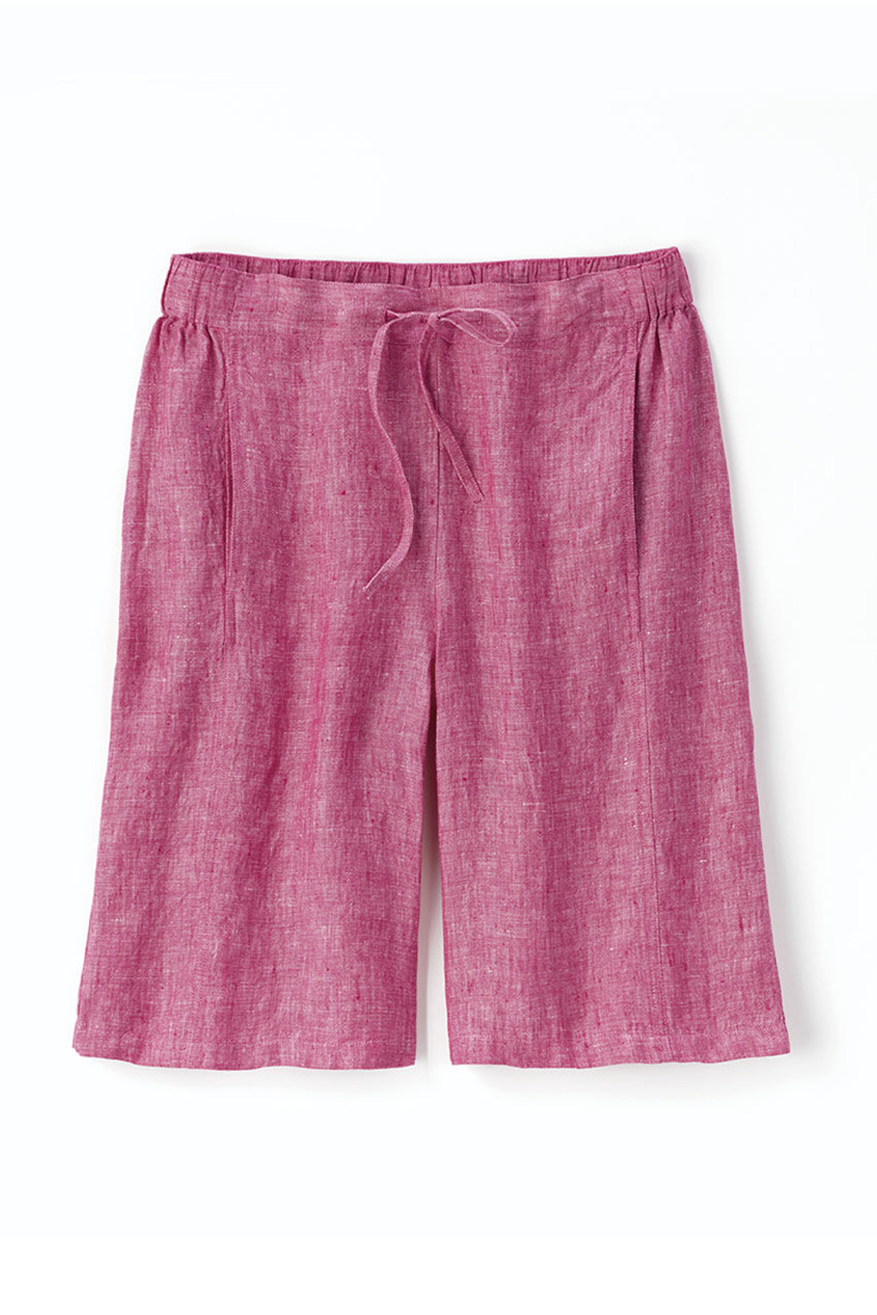Linen Cross-Dyed Shorts