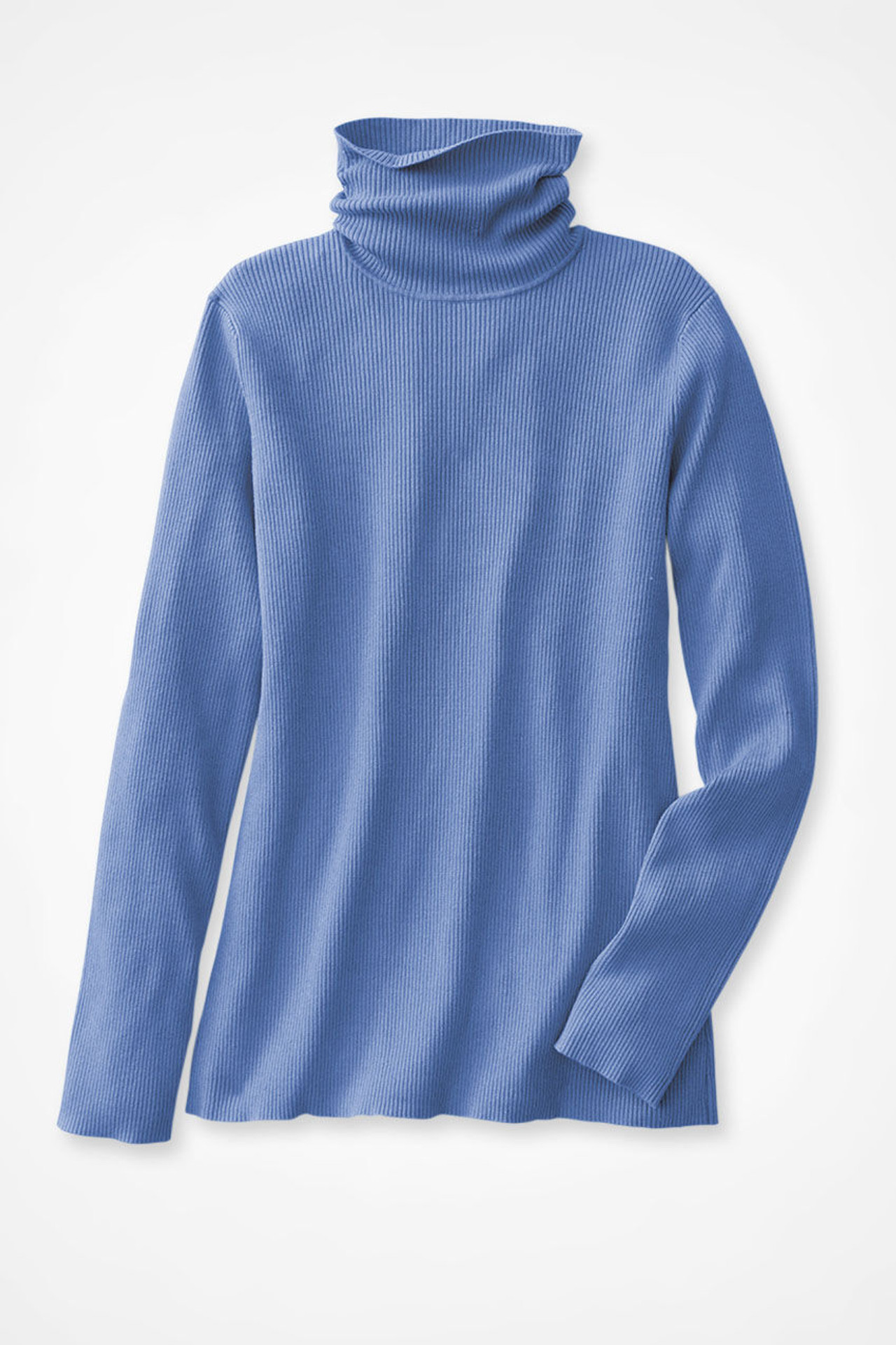 Ribbed Turtleneck Sweater