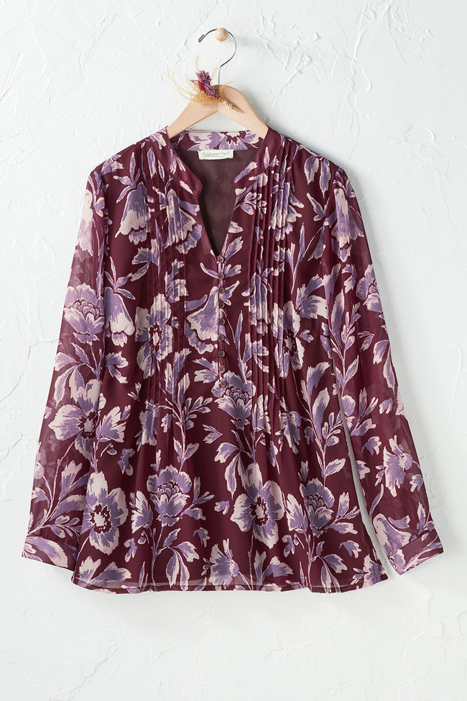 Blackberry Blossom Blouse