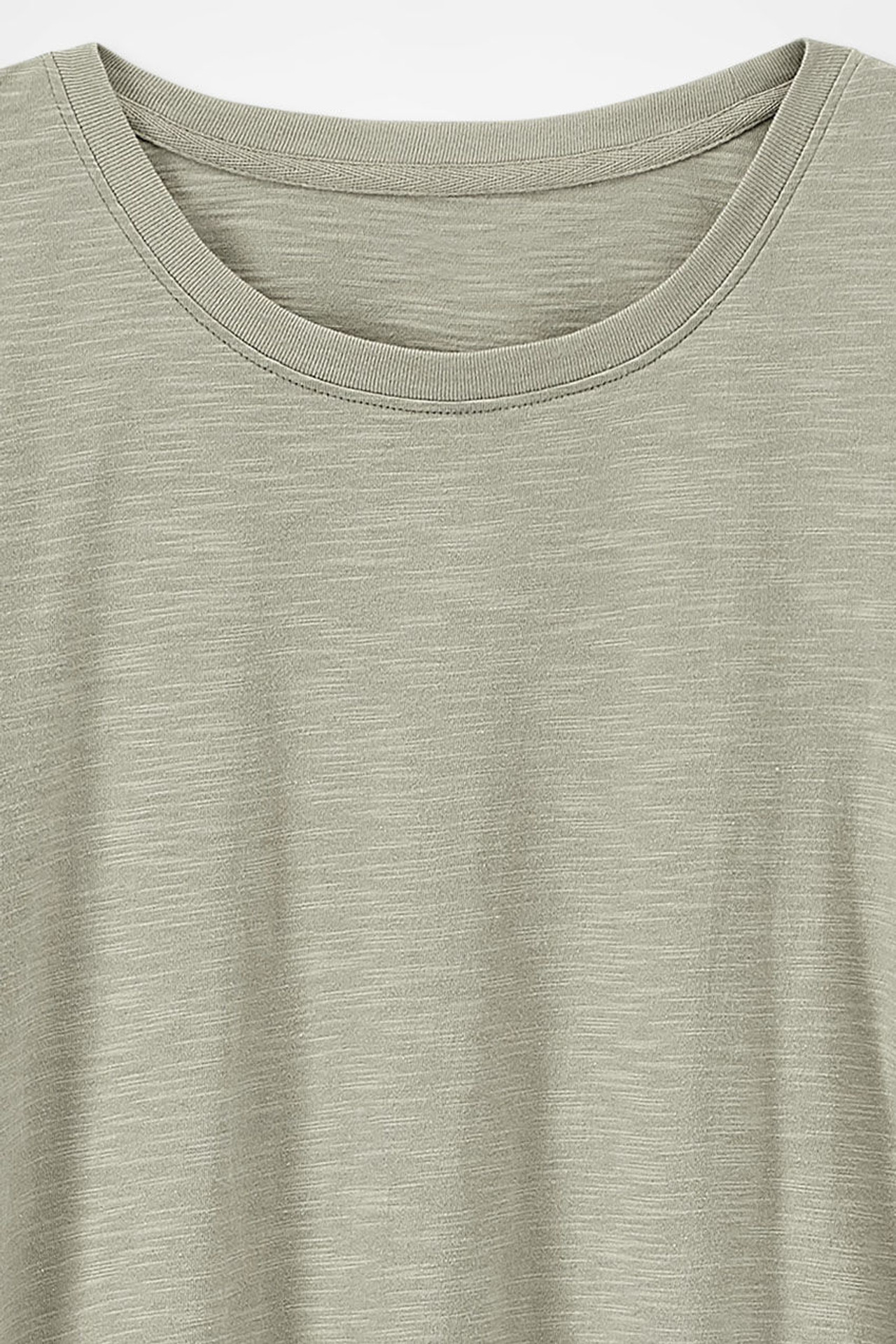 Just Right 3/4-Sleeve Slub-Knit Tee