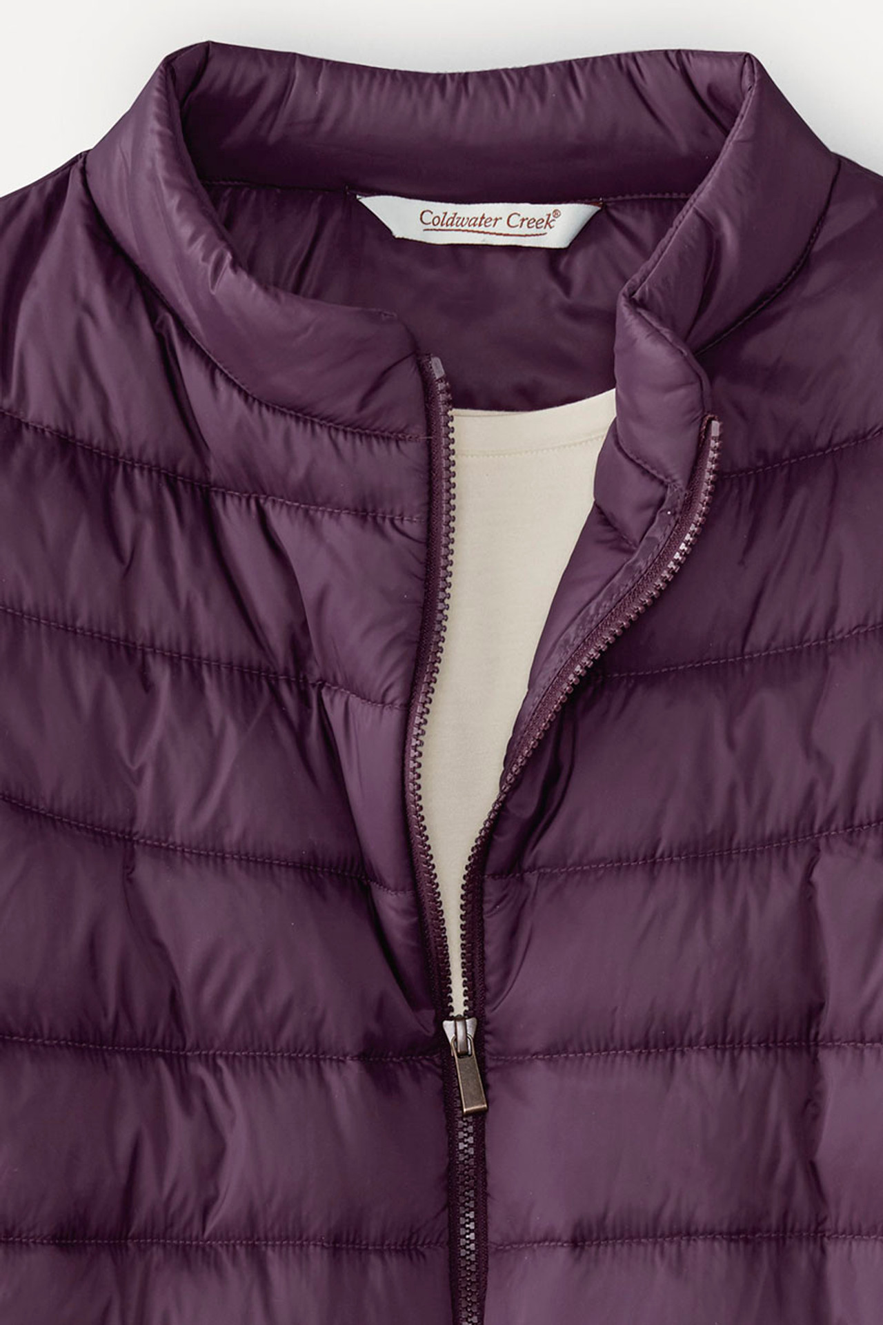 Cap-Sleeve Puffer Vest