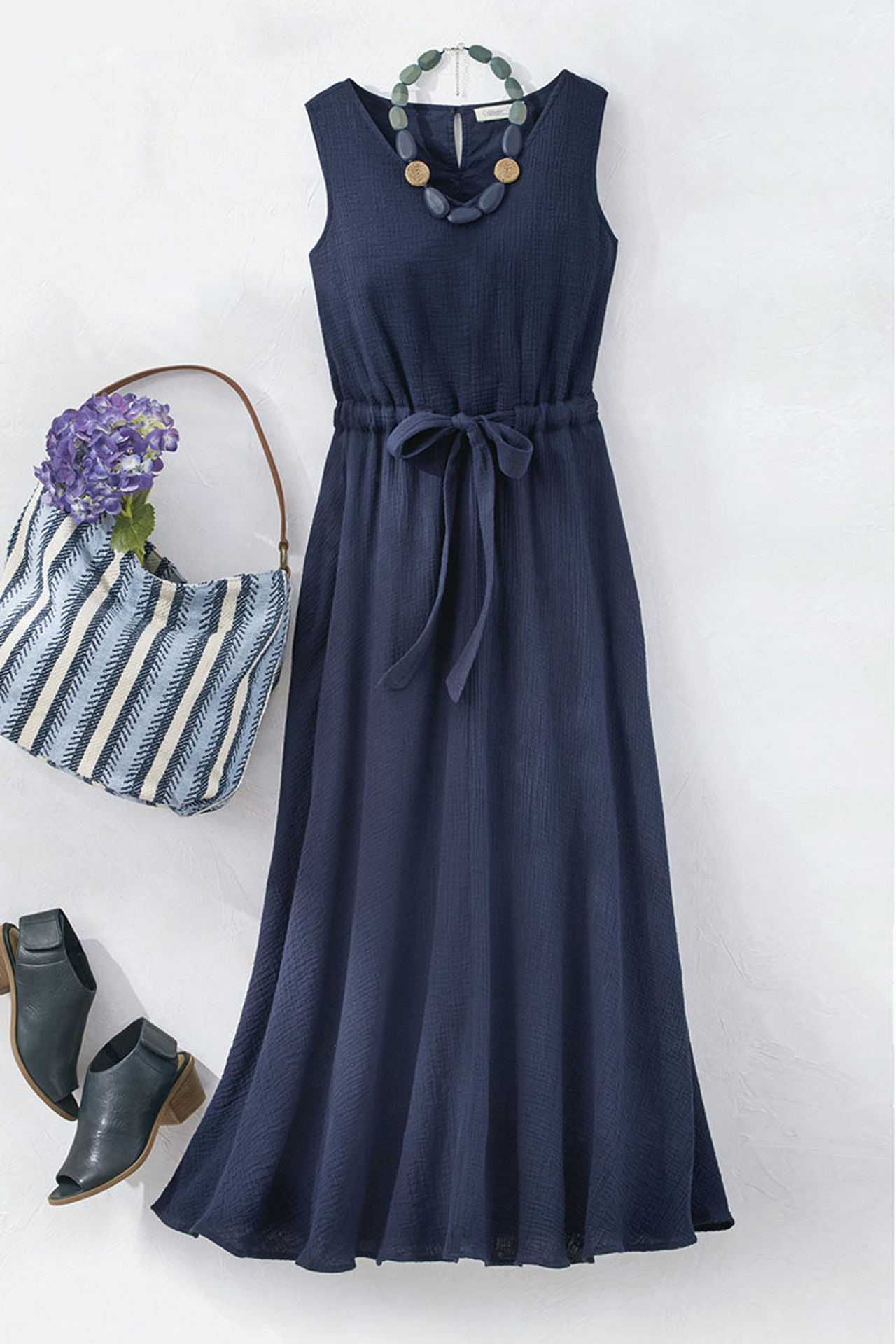 Soft Waves Gauze Dress