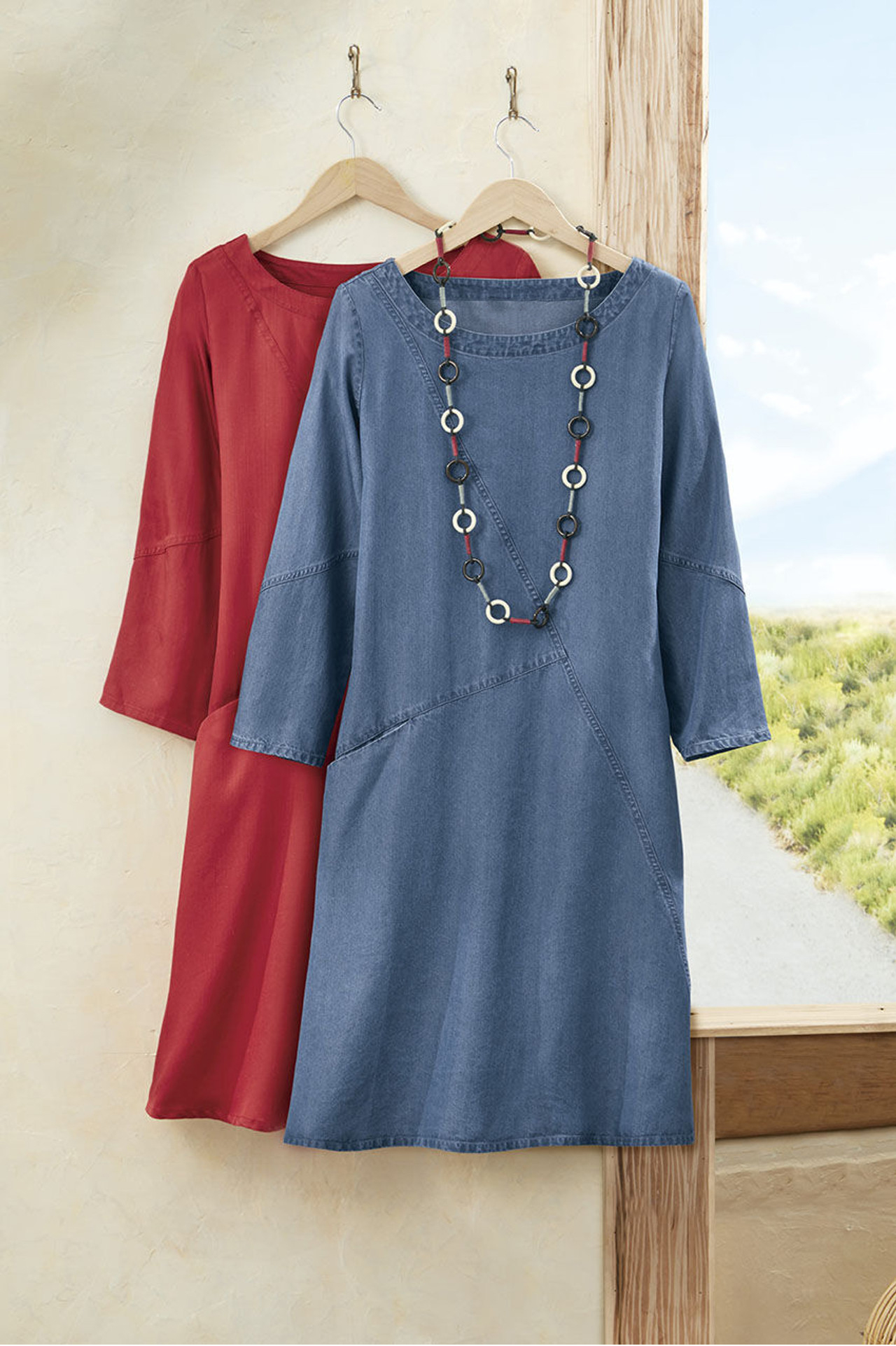 Tencel? Seamed Dress
