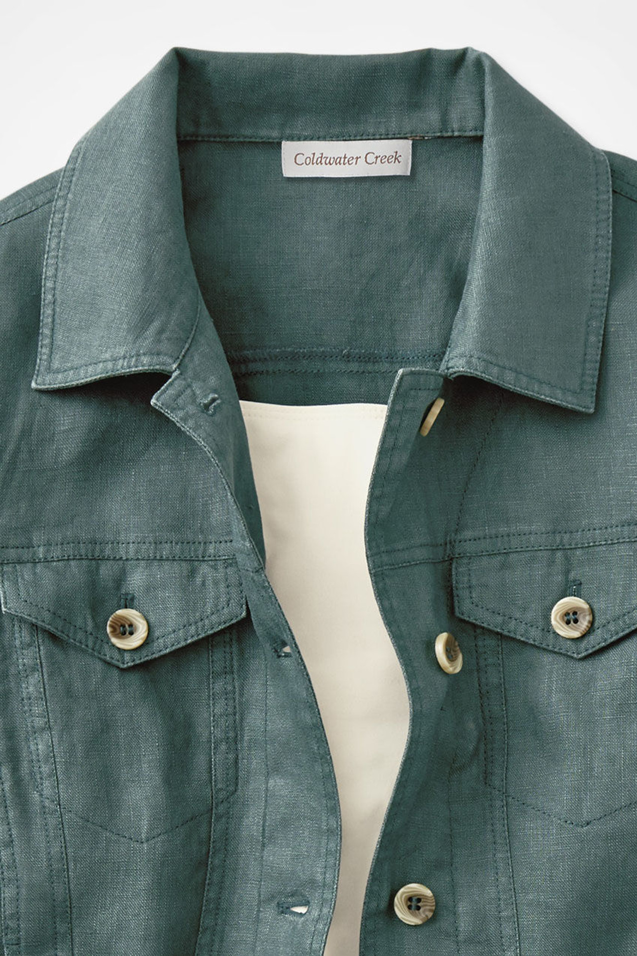 Journeys Lightweight Washable Linen Jacket