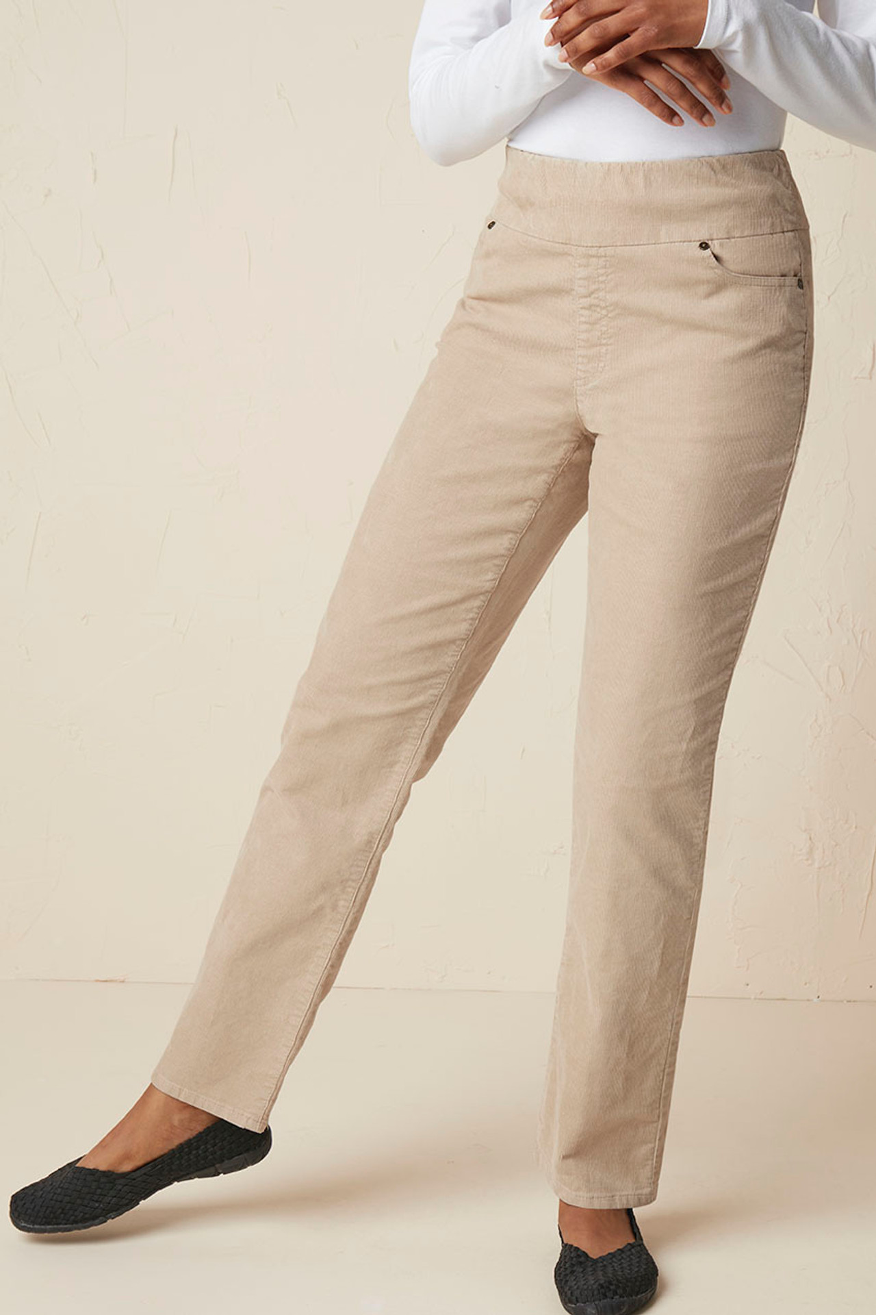 Pull-On Stretch Corduroys