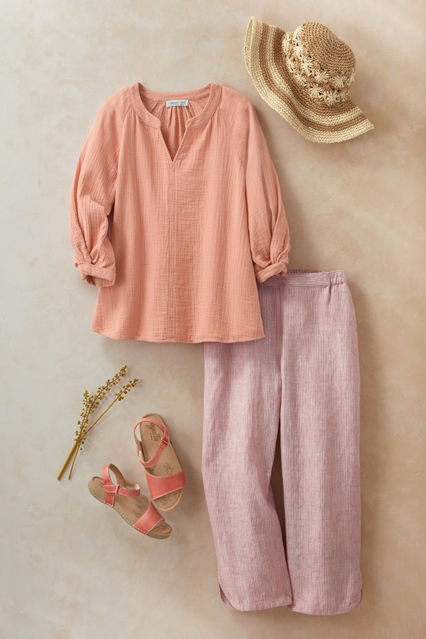 Summer Breeze Twist of Gauze Top