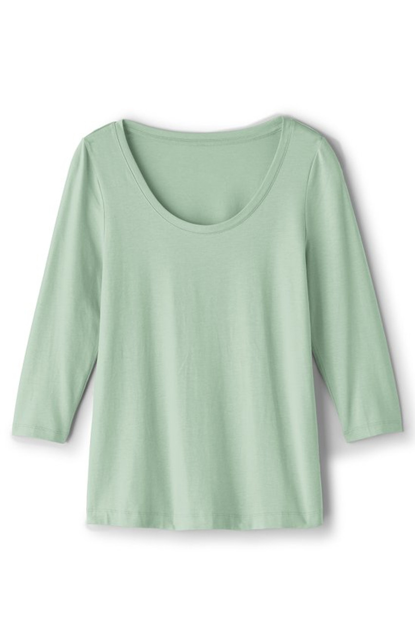 SoftEssential™ Supima® 3/4 Sleeve Tee I