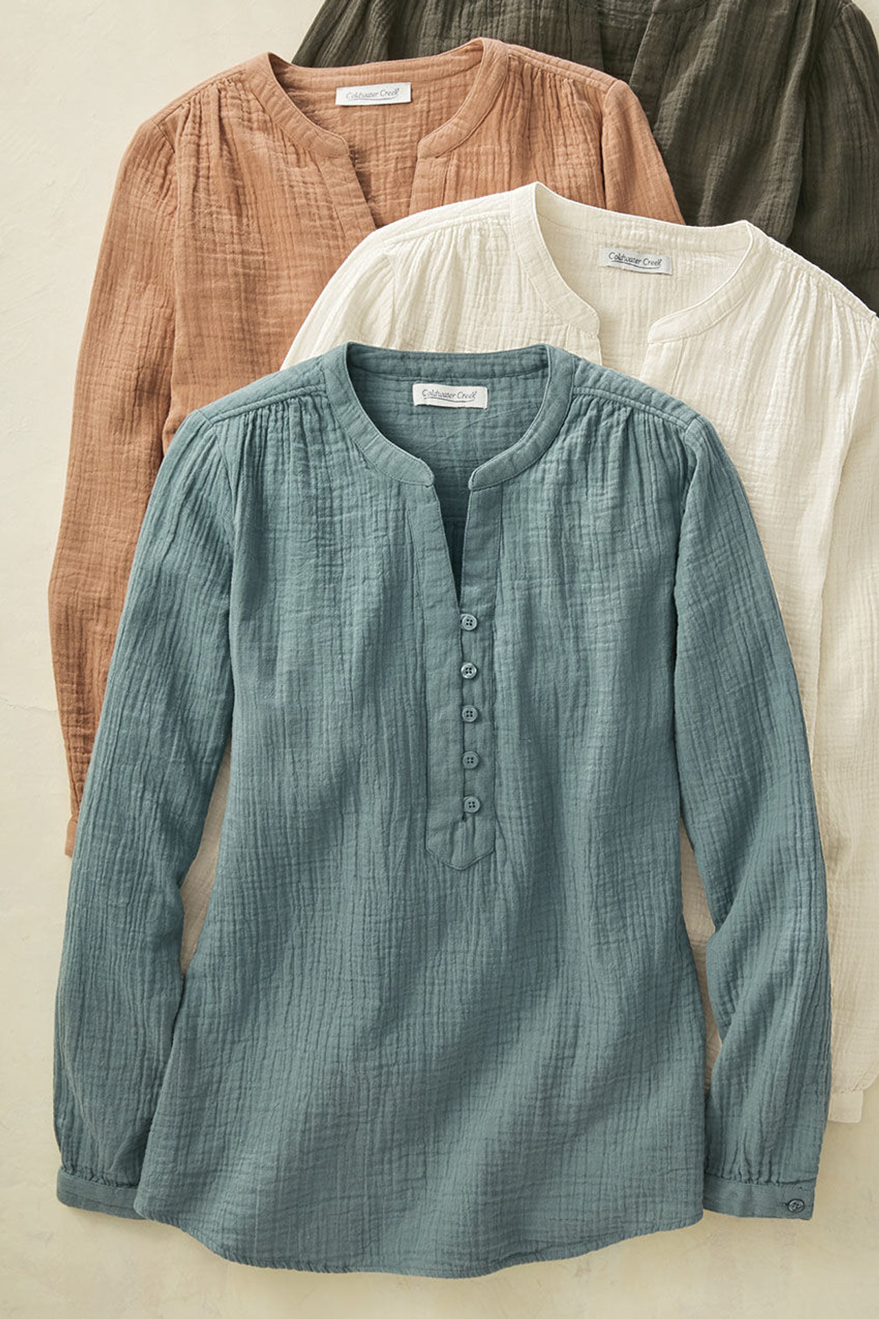 Summer Breeze Gauze Pullover