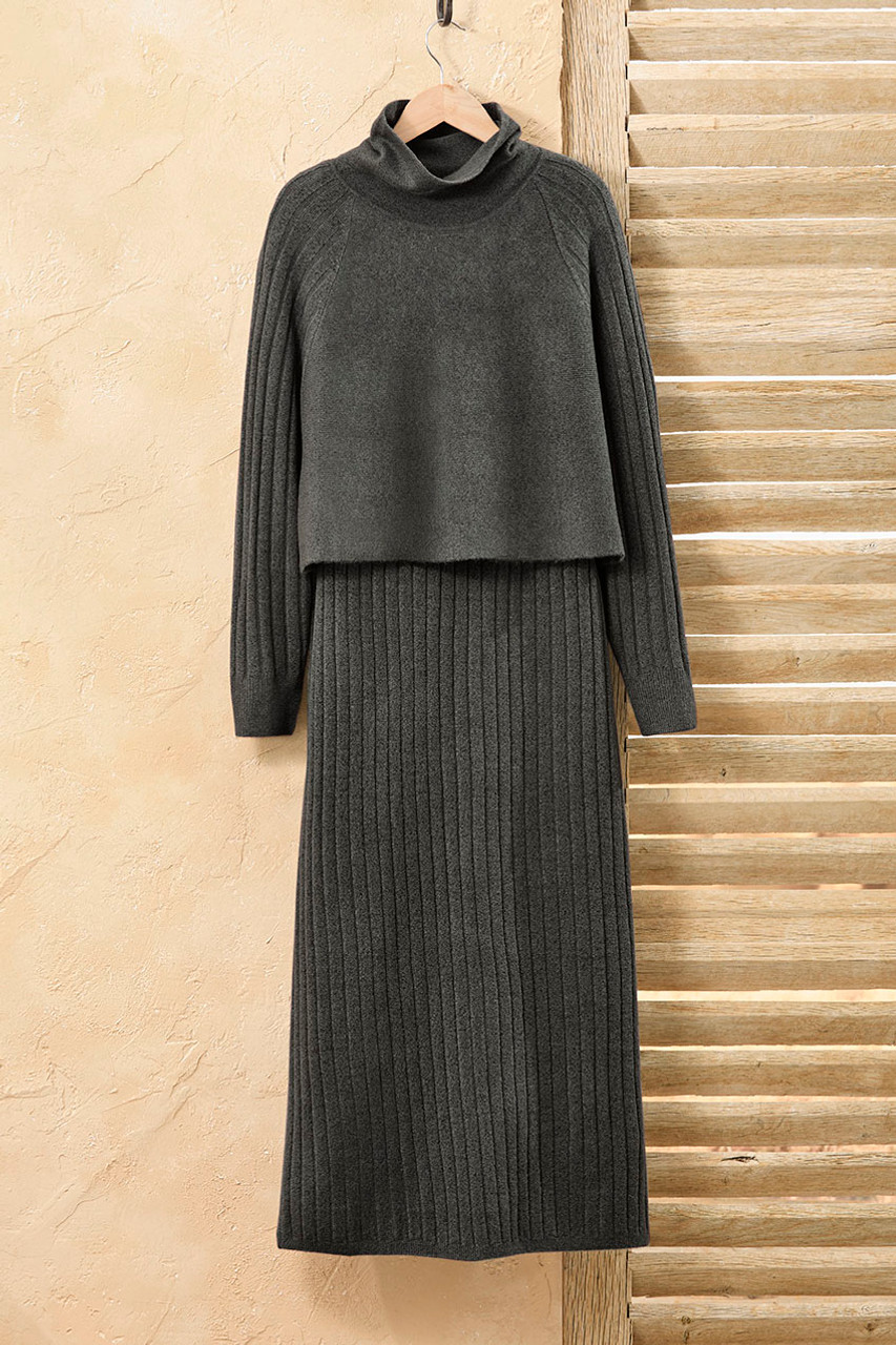 Popover Sweater Dress