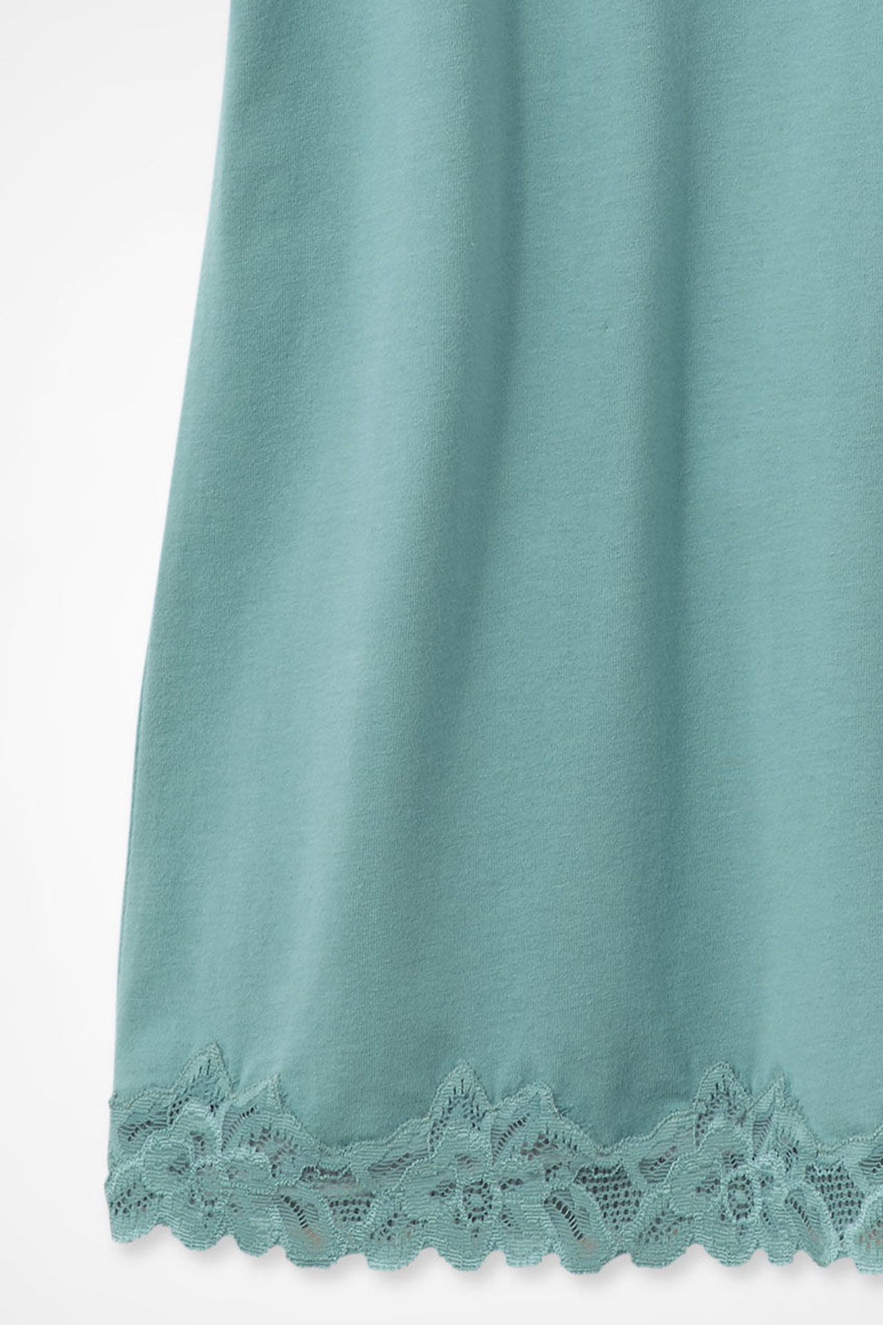 Longer Length Double Lace Tank