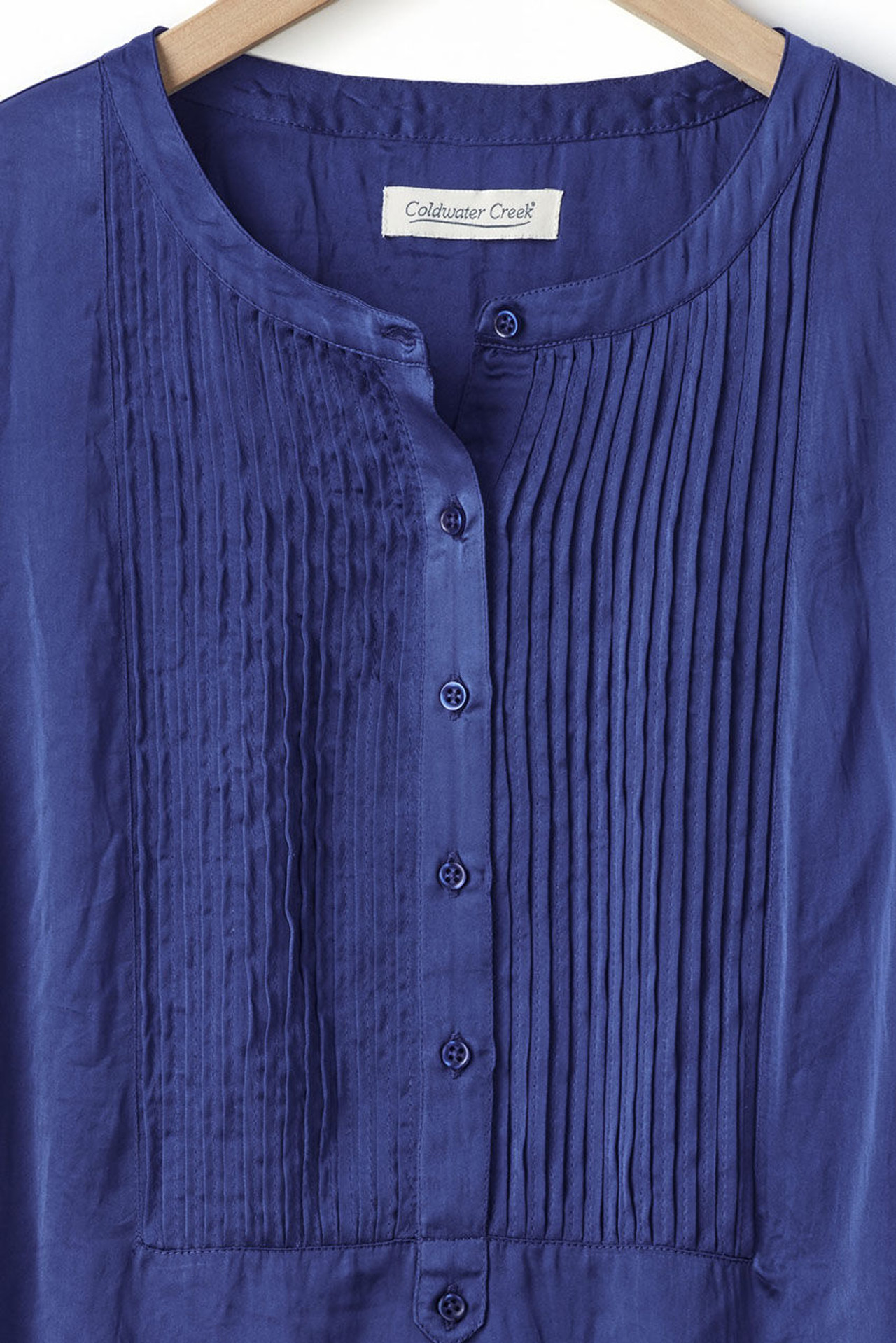 Hammered Satin Tunic