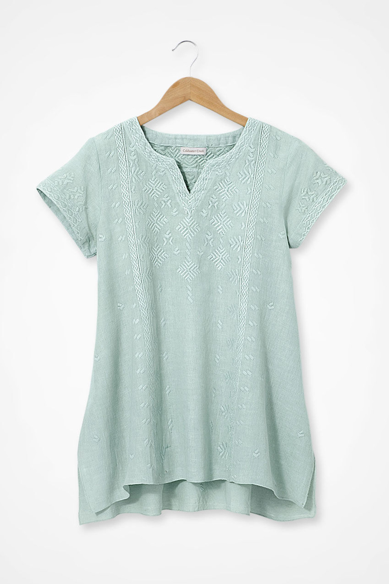 Summer Moon Embroidered Blouse