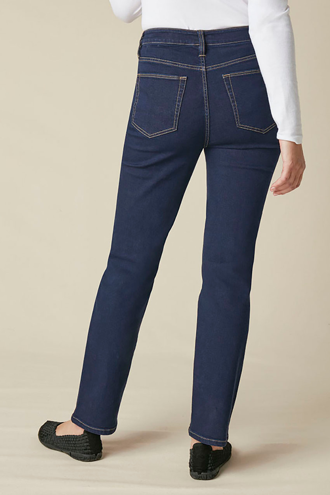 ShapeMe? High Rise Straight-Leg Jeans