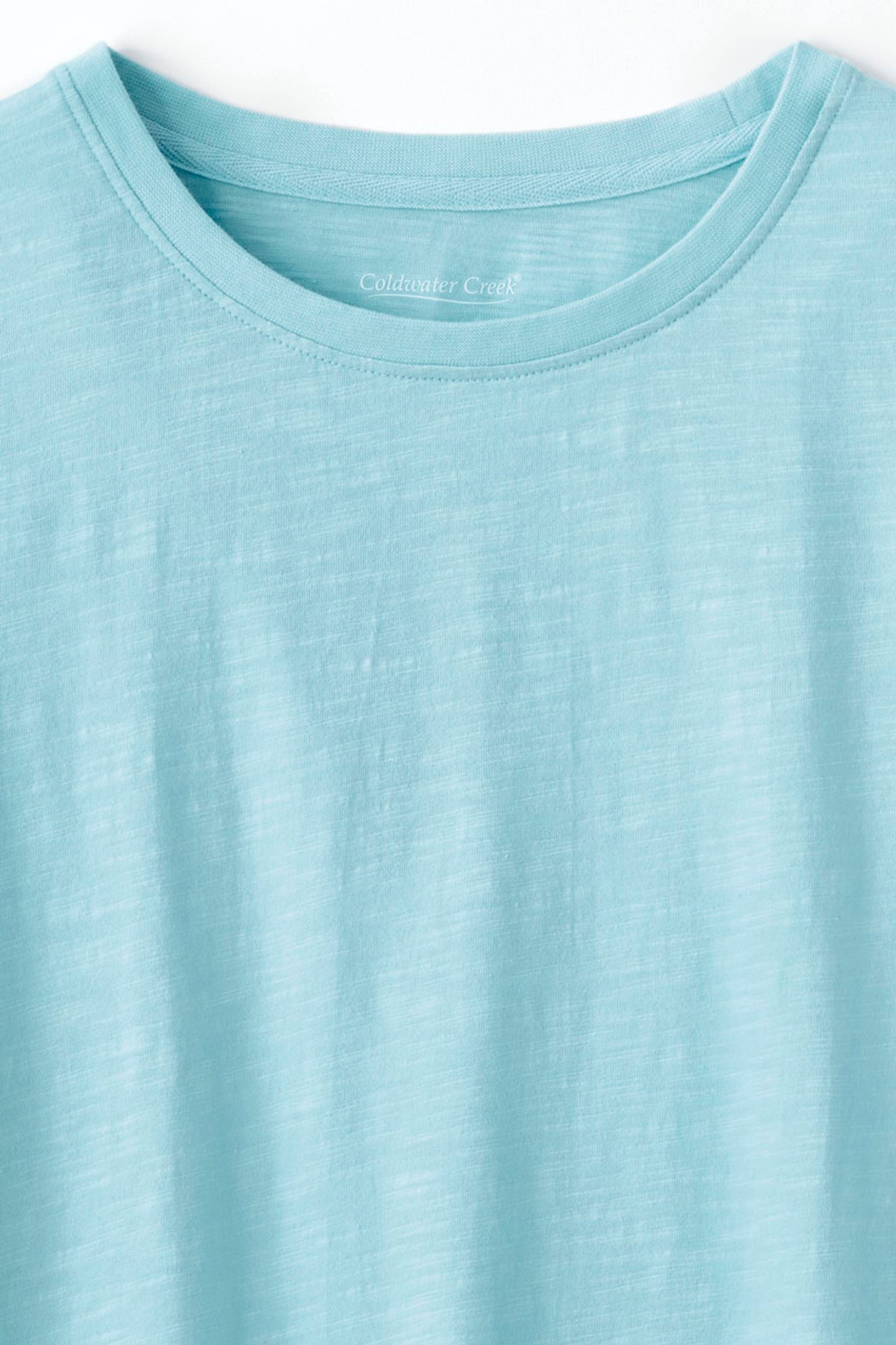Just Right 3/4-Sleeve Slub-Knit Tee