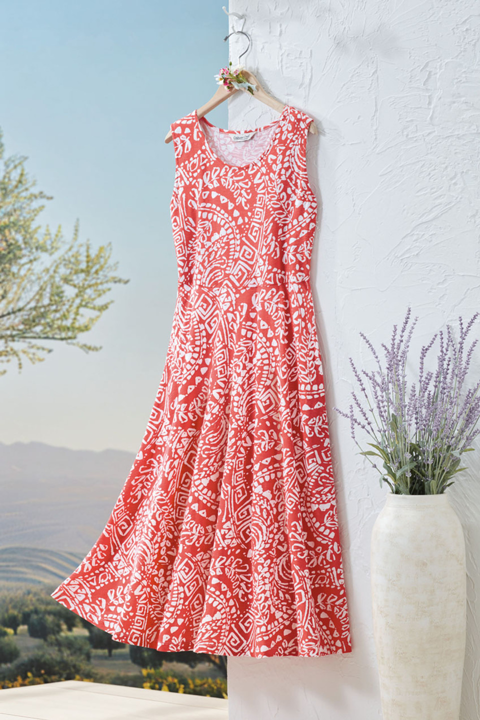 Batik Breeze Knit Dress