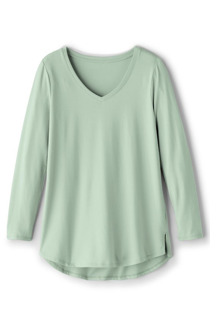SoftEssential™ Supima® Isabel Long Sleeve Tunic