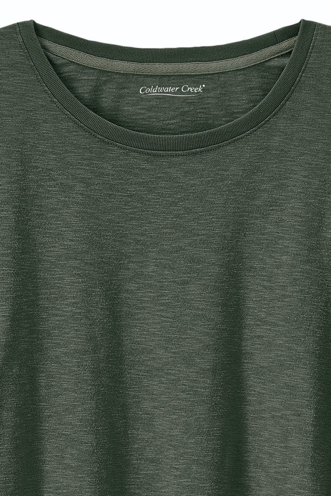 Just Right 3/4-Sleeve Slub-Knit Tee