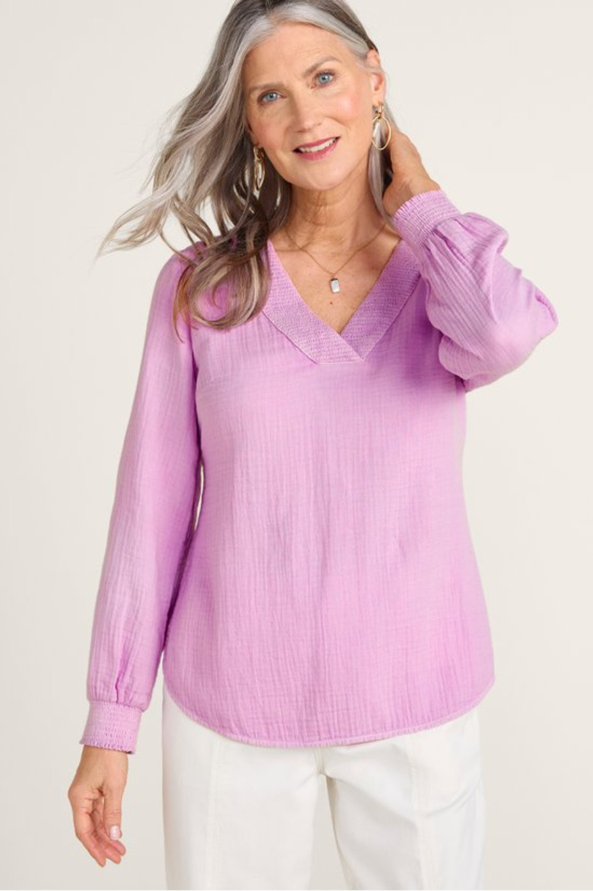 Genna Gauze Top