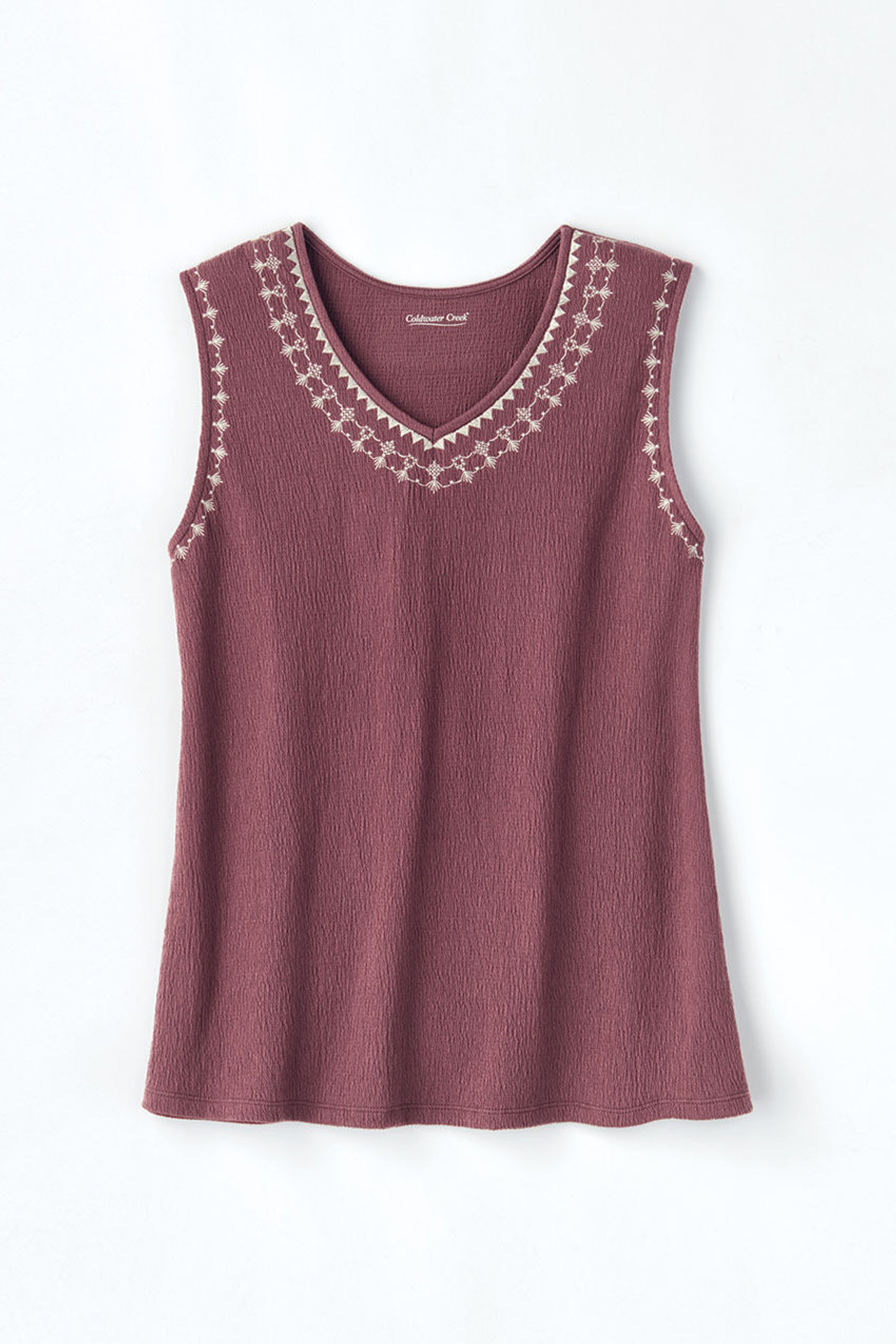 Wildwind Embr Textured Tank